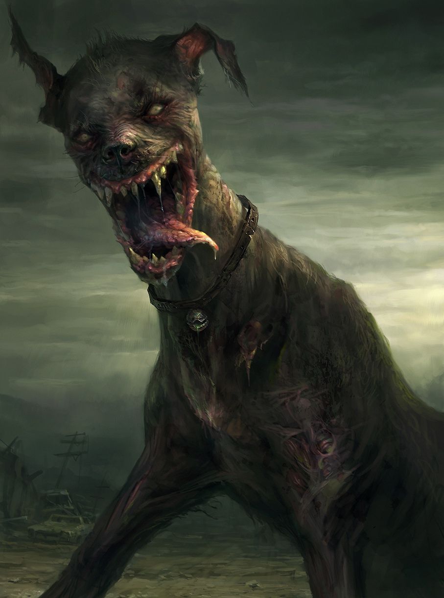 Dark Demon Dog