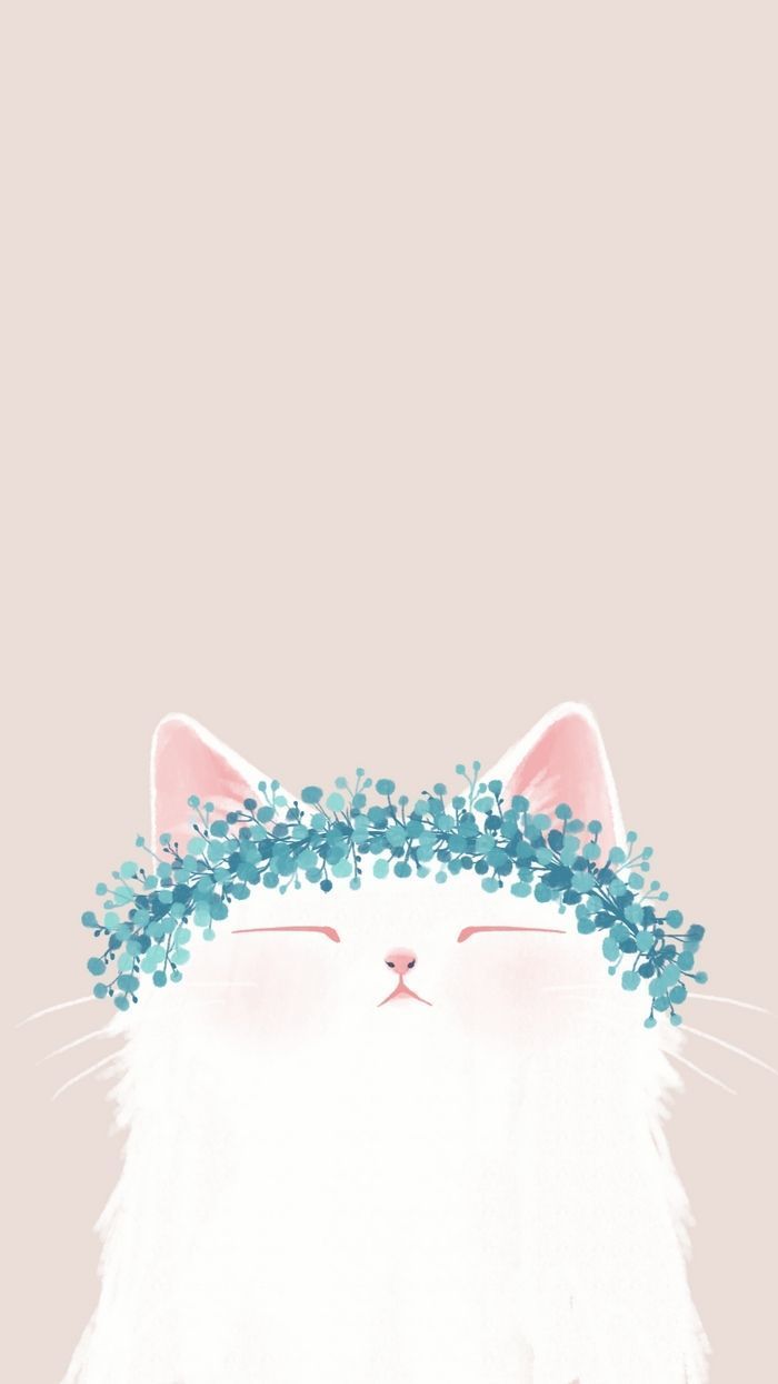 Cute Pink Kittens Wallpaper