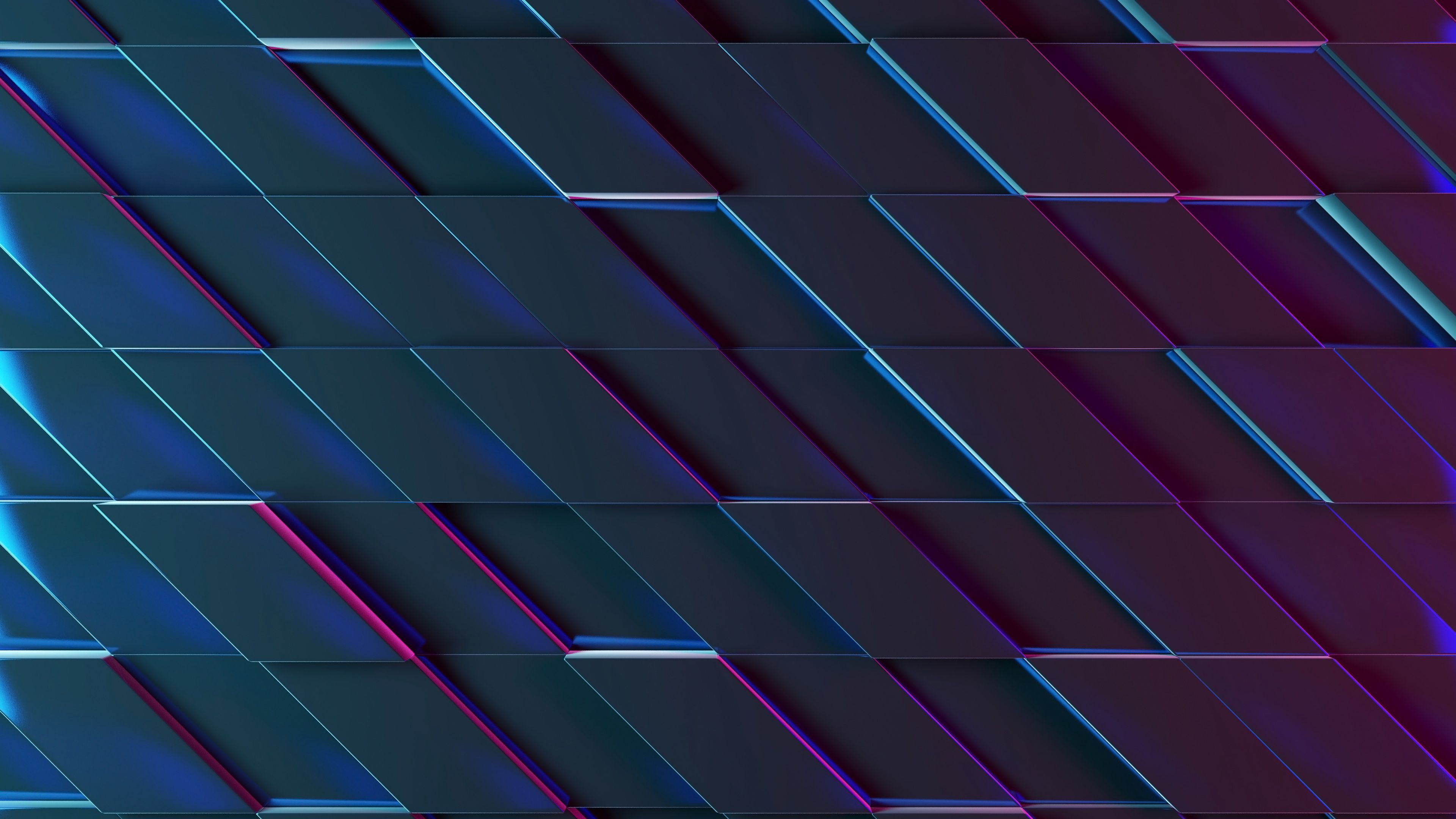 3D background 4K Wallpaper, Neon, Ultraviolet, Purple, Abstract