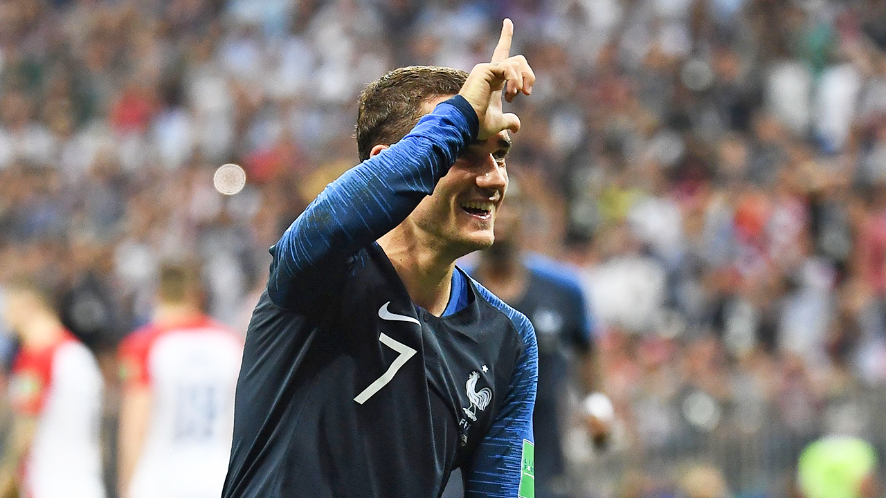 Goal Celebration Antoine Griezmann