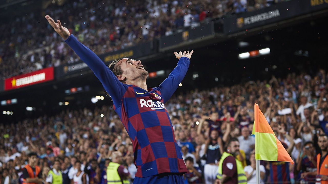 Griezmann gives Barcelona relief in massive win over Real Betis