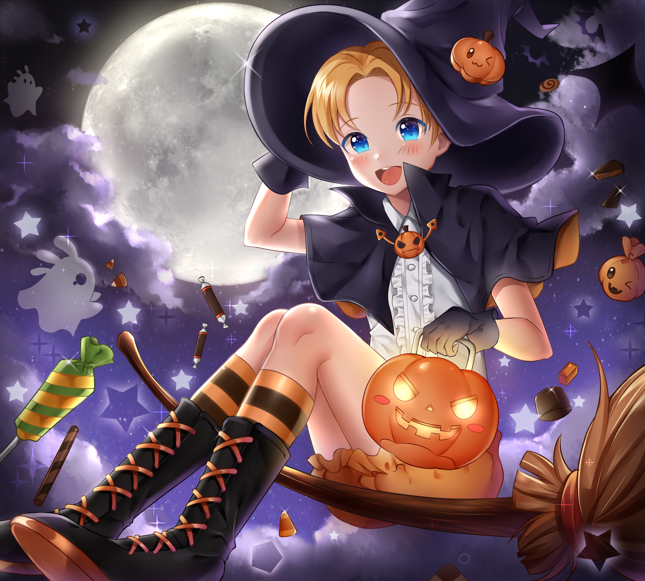 Anime Halloween Pumpkin Wallpaper Free Anime Halloween Pumpkin Background