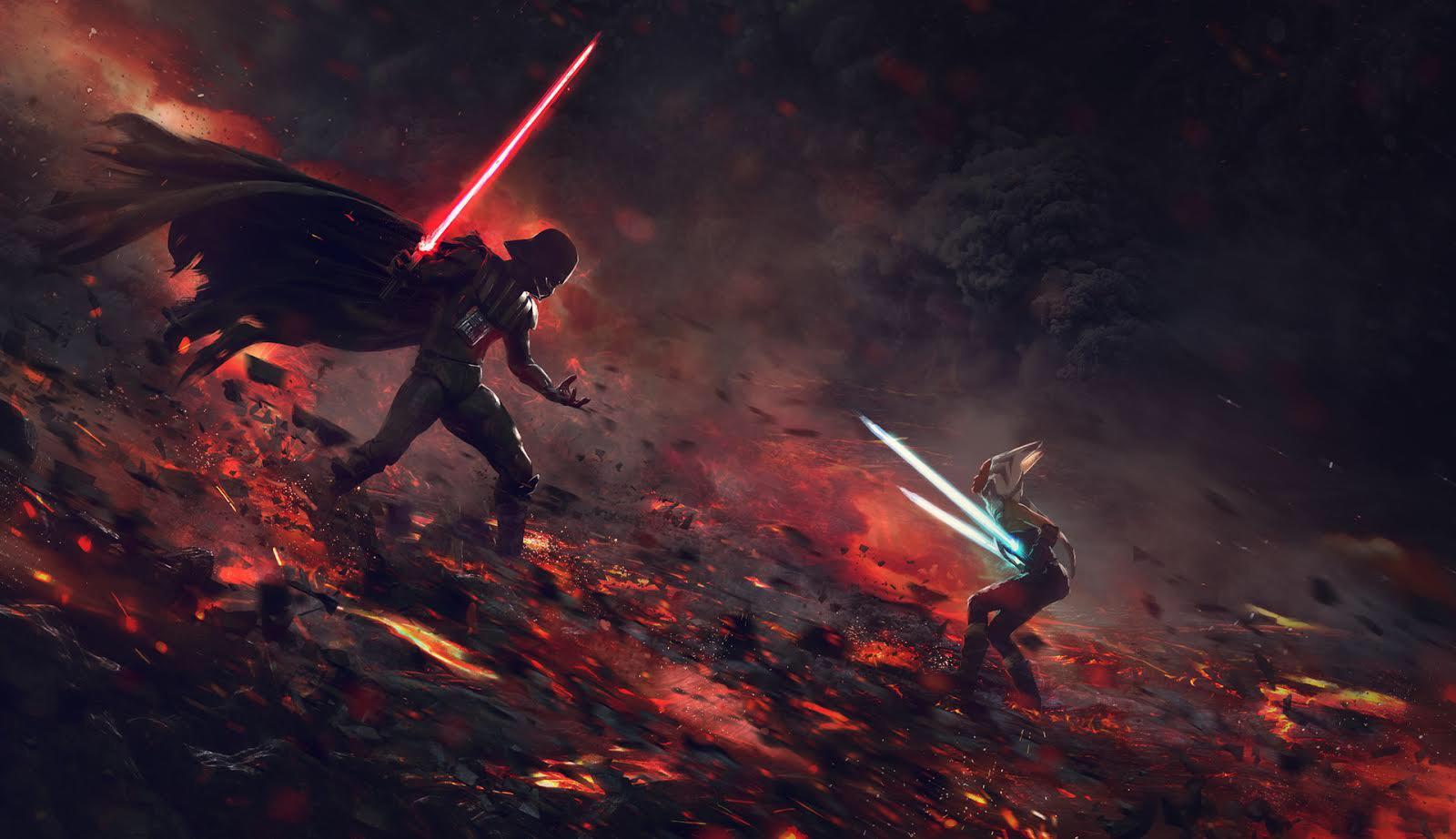 I found thisVader vs Ahsoka recently and finally got the 4K version of it, thought I'd post it on here in case anyone else wanted to use it too, it's a badass