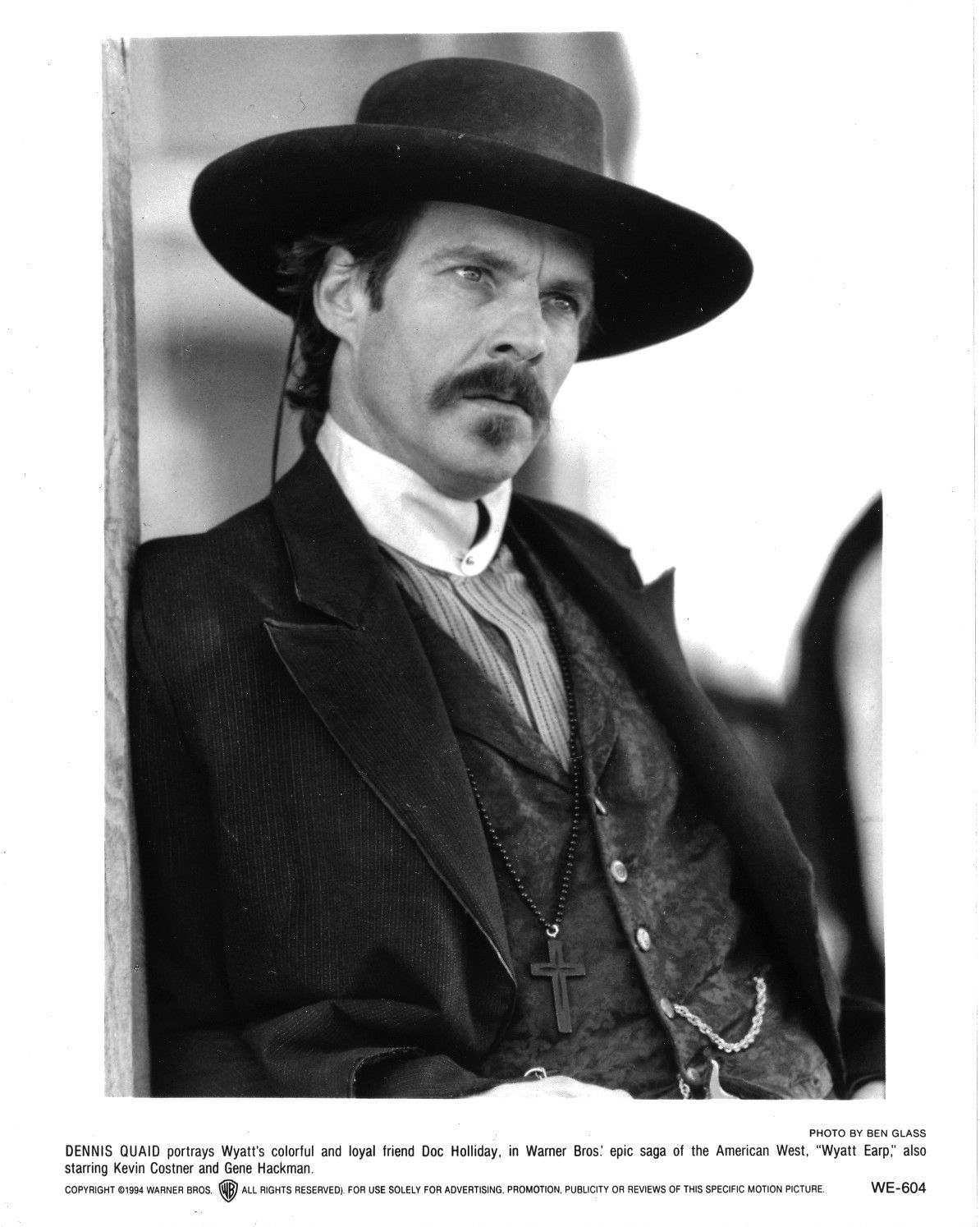 Doc Holiday - (Dennis Quaid) Earp. Dennis quaid movies, Movie stars, Doc holliday