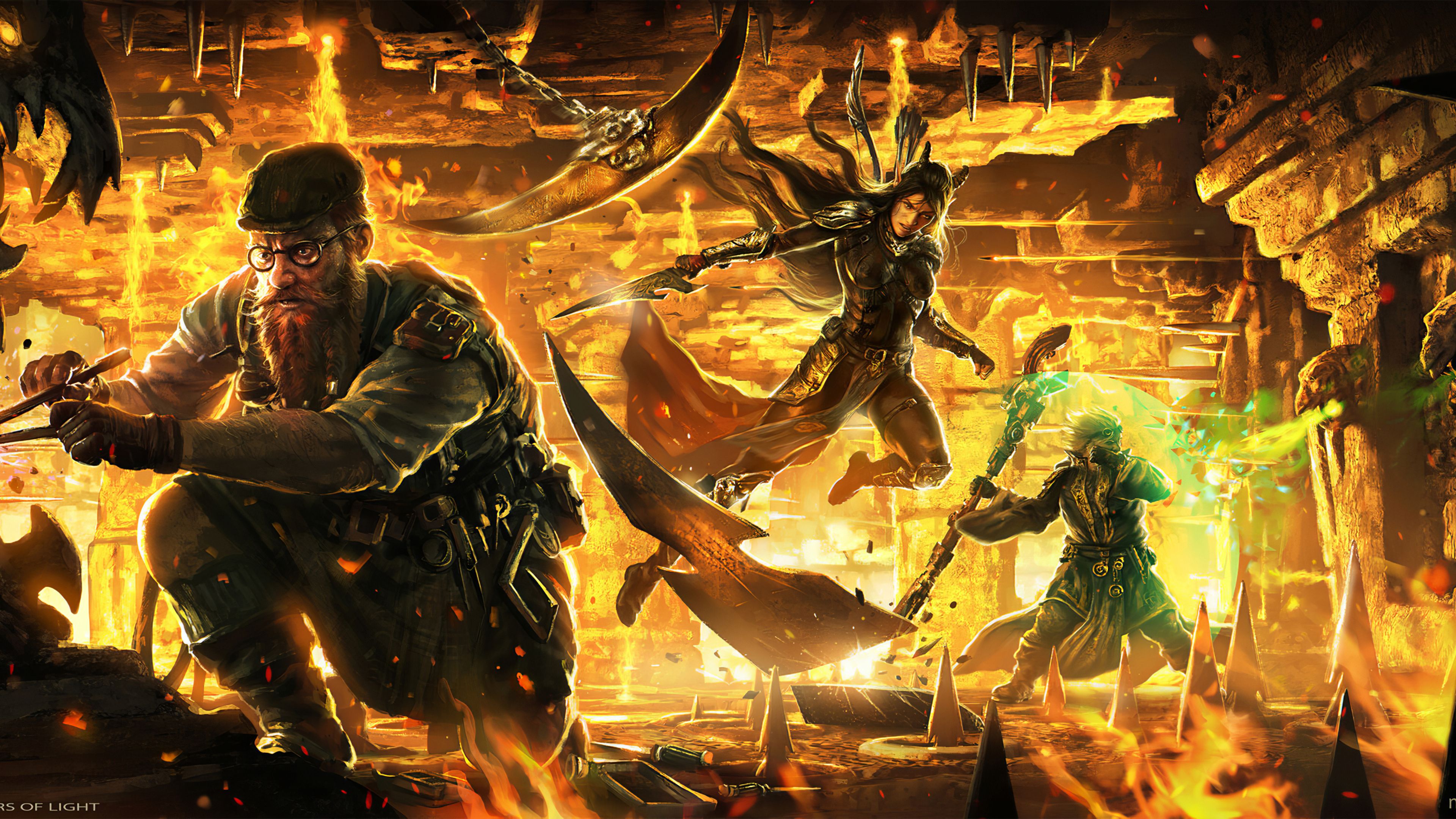 Wallpaper 4k Warriors Of Light Warriors Of Light 4k wallpaper, Warriors Of Light game wallpaper 4k, Warriors Of Light wallpaper