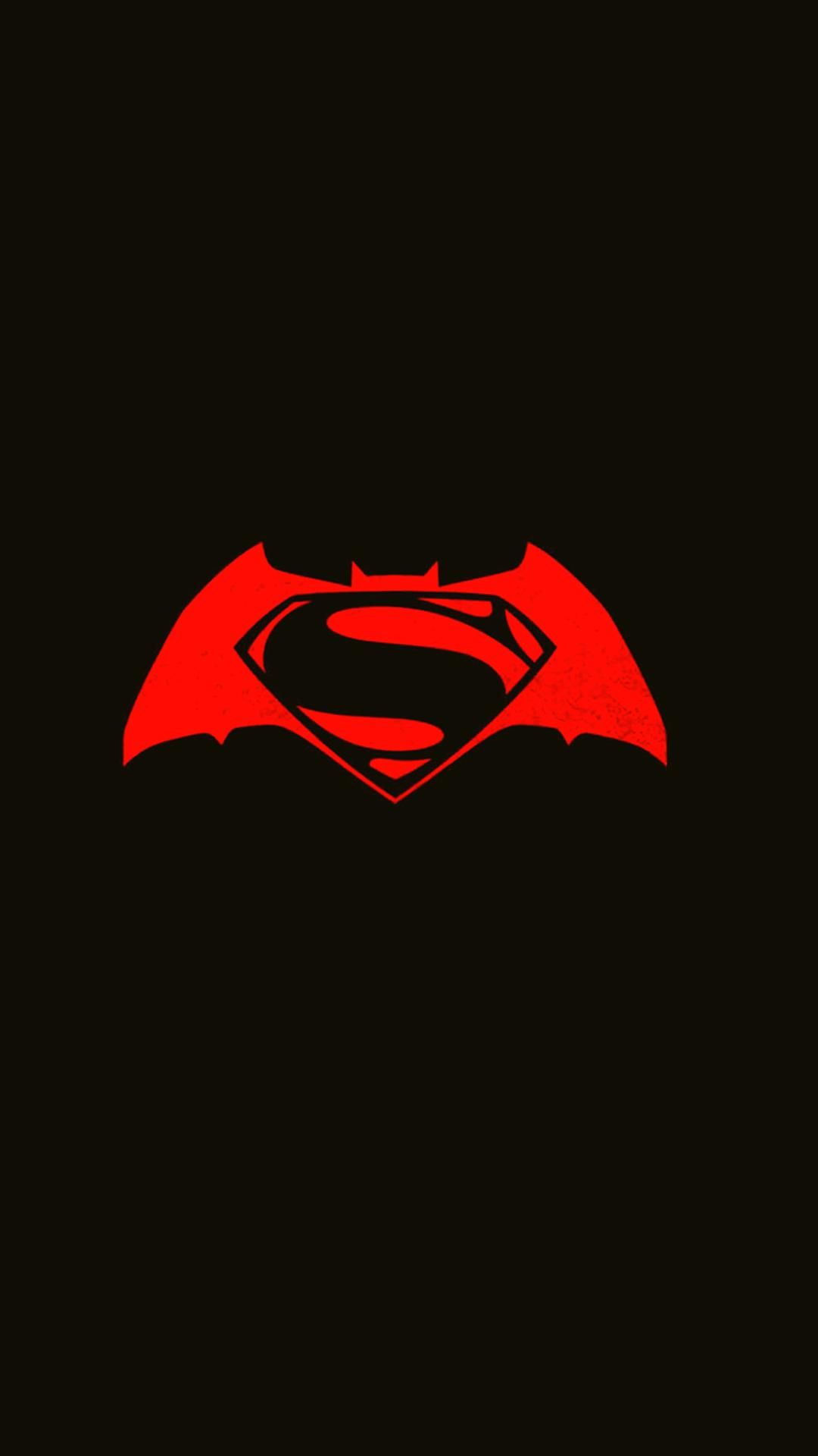 Mobile Full HD Minimal Wallpaper 1080X1920. Batman wallpaper, Batman and superman, Superman wallpaper logo