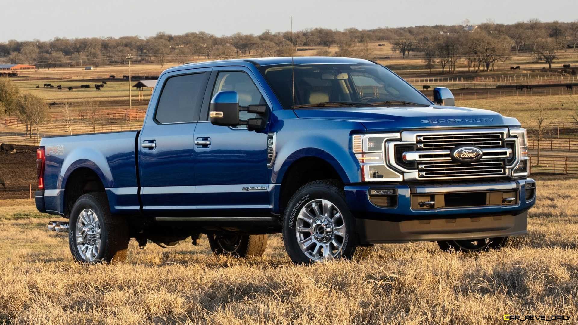 Ford Shows Off 2022 Super Duty, New Technology Highlights Minor Updates HD Pickup Trucks Car Revs Daily.com