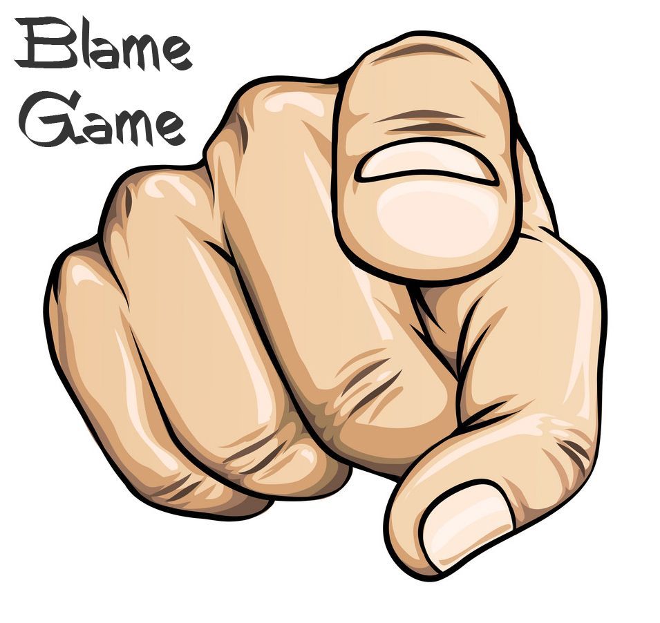 Blame Game. Courageous Christian Father. Pointing hand, Pointing fingers, How to draw hands