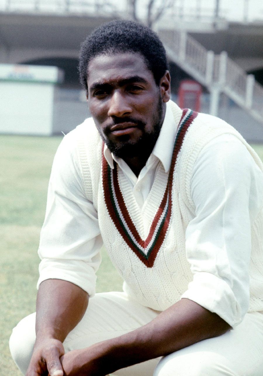 Viv Richards at Lord's at the start of the 1976 tour