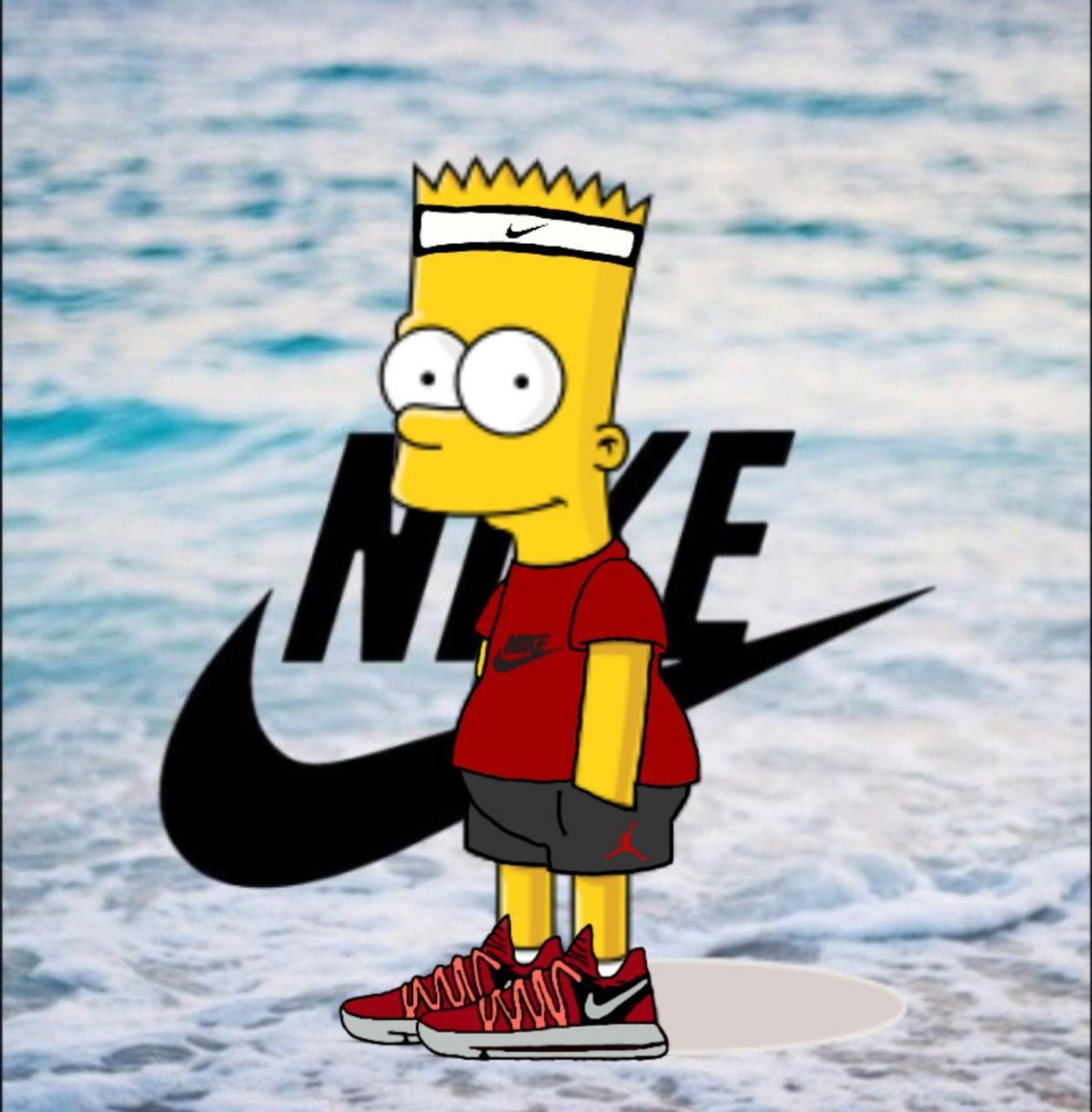 Nike Bart Simpson Wallpapers.
