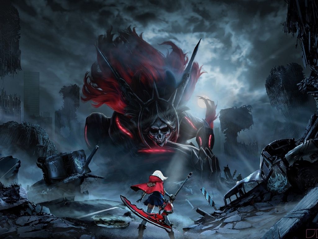 Desktop wallpaper anime, god eater, artwork, HD image, picture, background, 0dac28