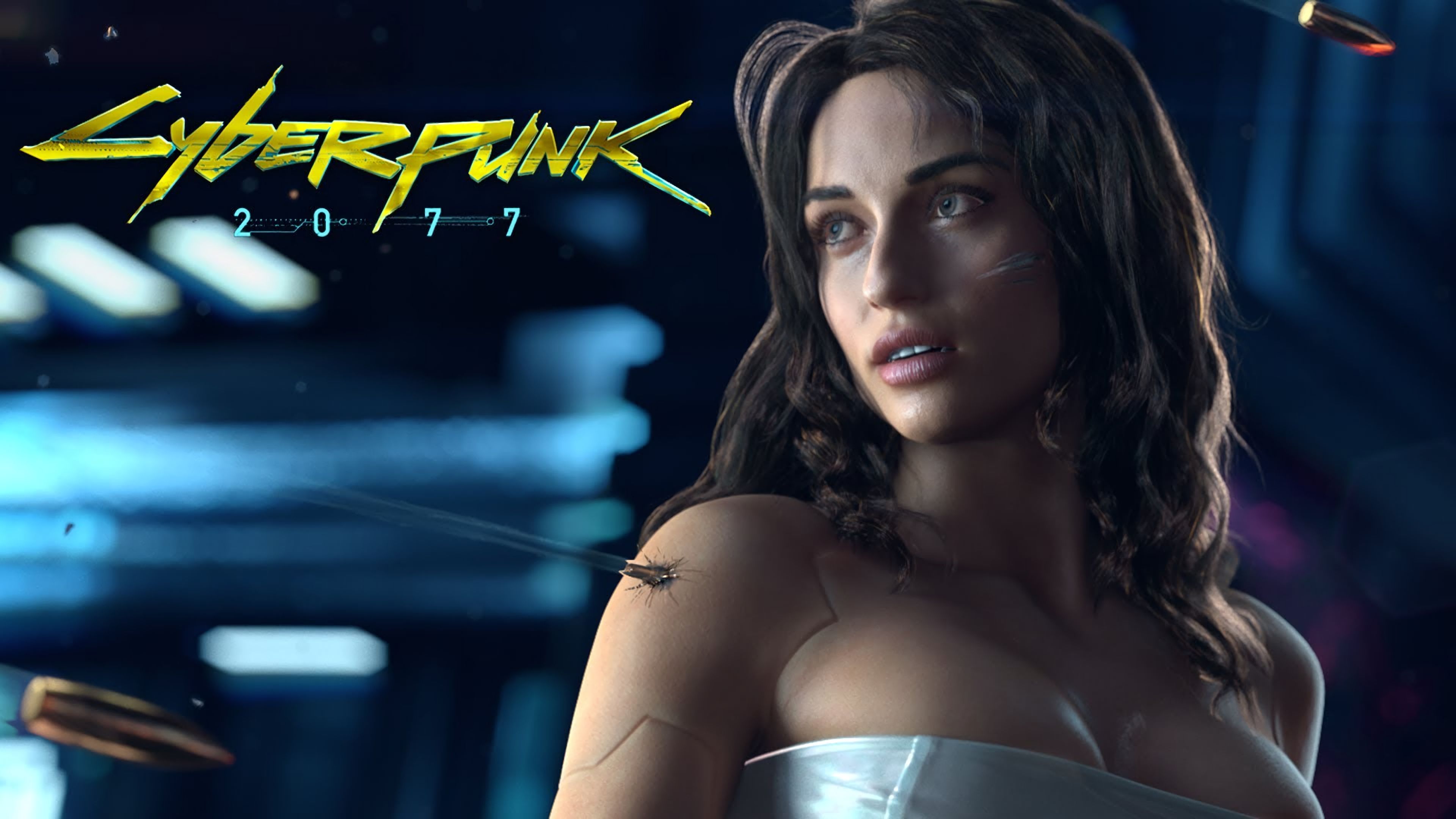 Cyberpunk 2077 Female V 4K Wallpaper #3.1542