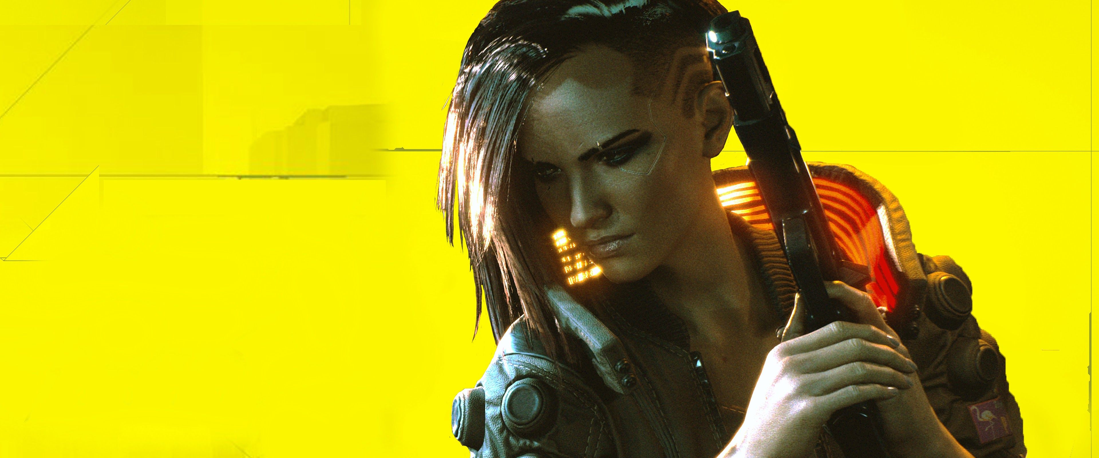 Cyberpunk 2077 Female V 4K Wallpaper