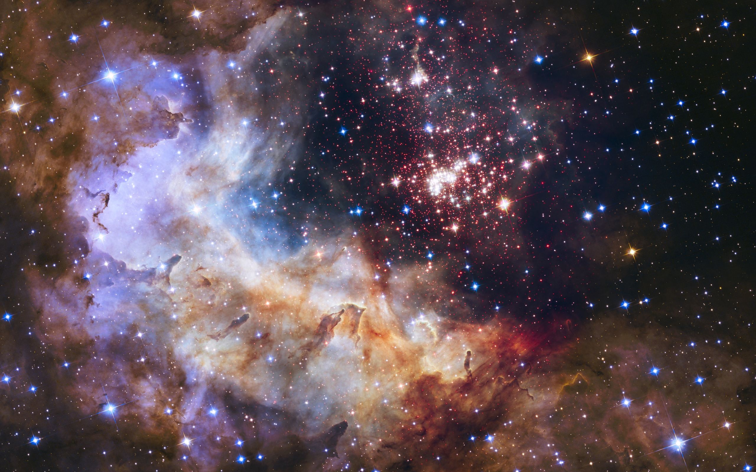 Desktop Wallpaper Deep Space Nebula, HD Image, Picture, Background, Jaj5br