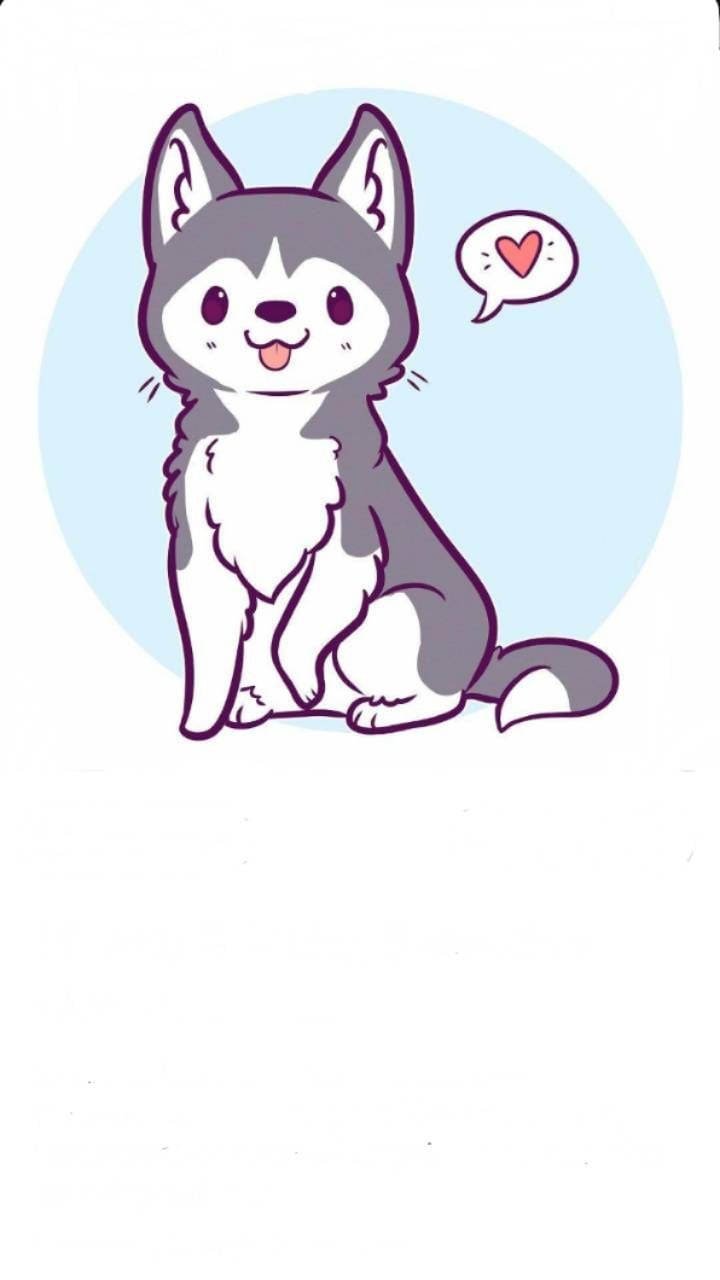 Inspiration Cute Husky Wallpaper Cartoon