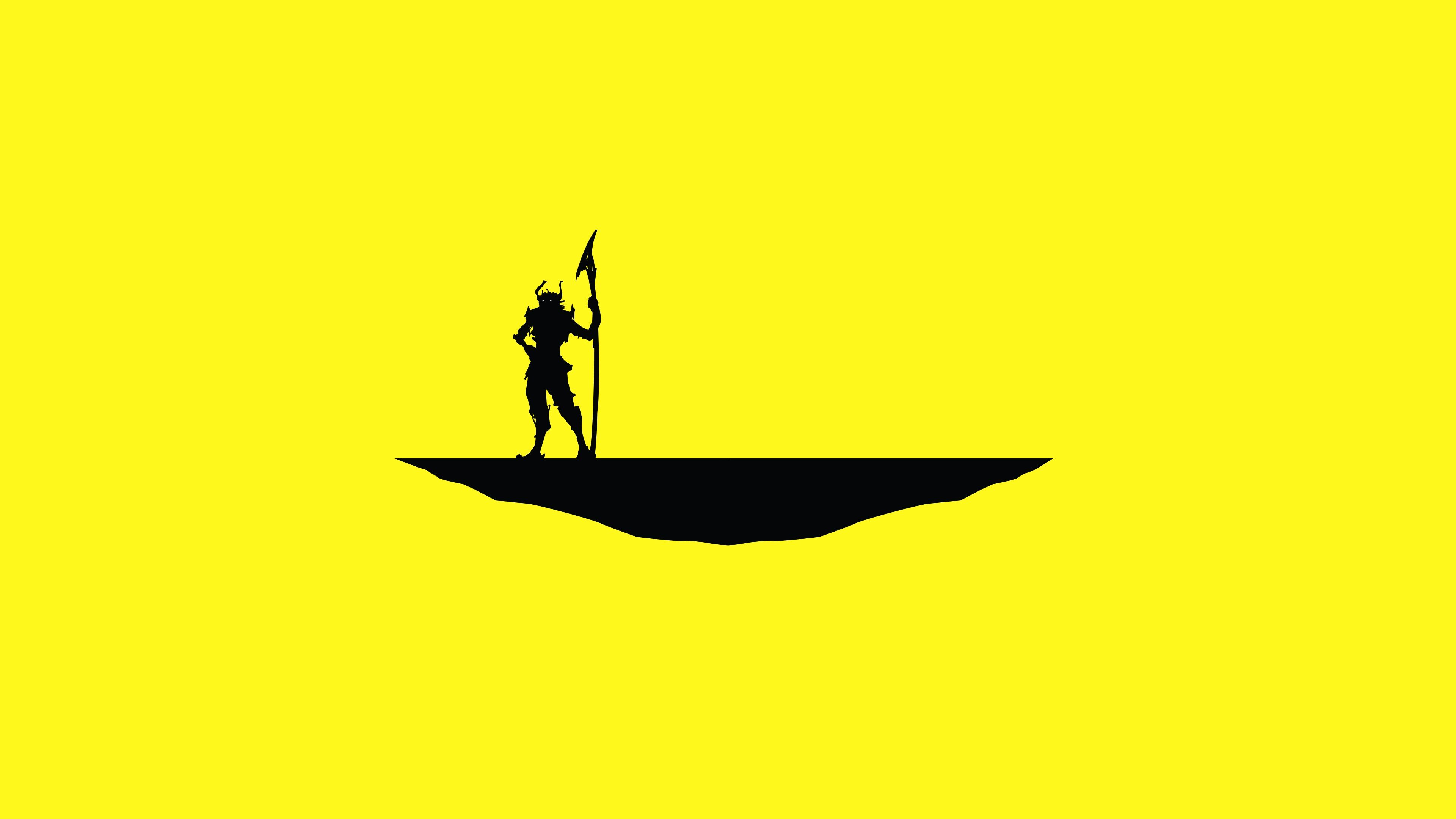 Yellow Minimalist Wallpapers - Wallpaper Cave