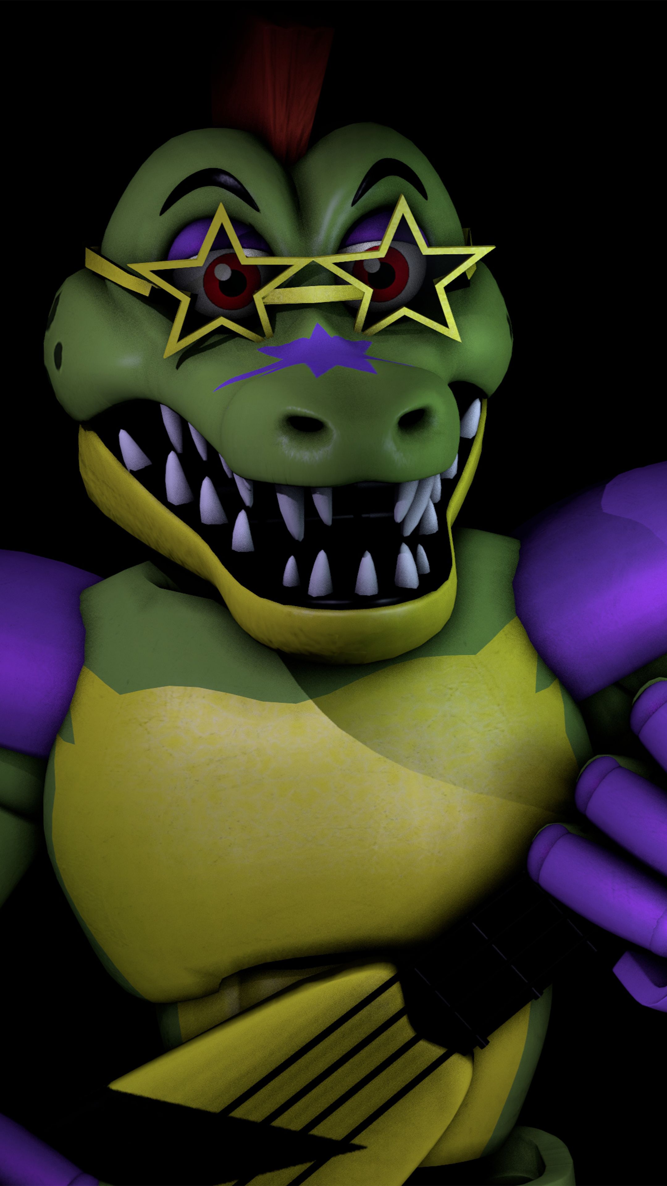 fnaf security breach characters montgomery gator