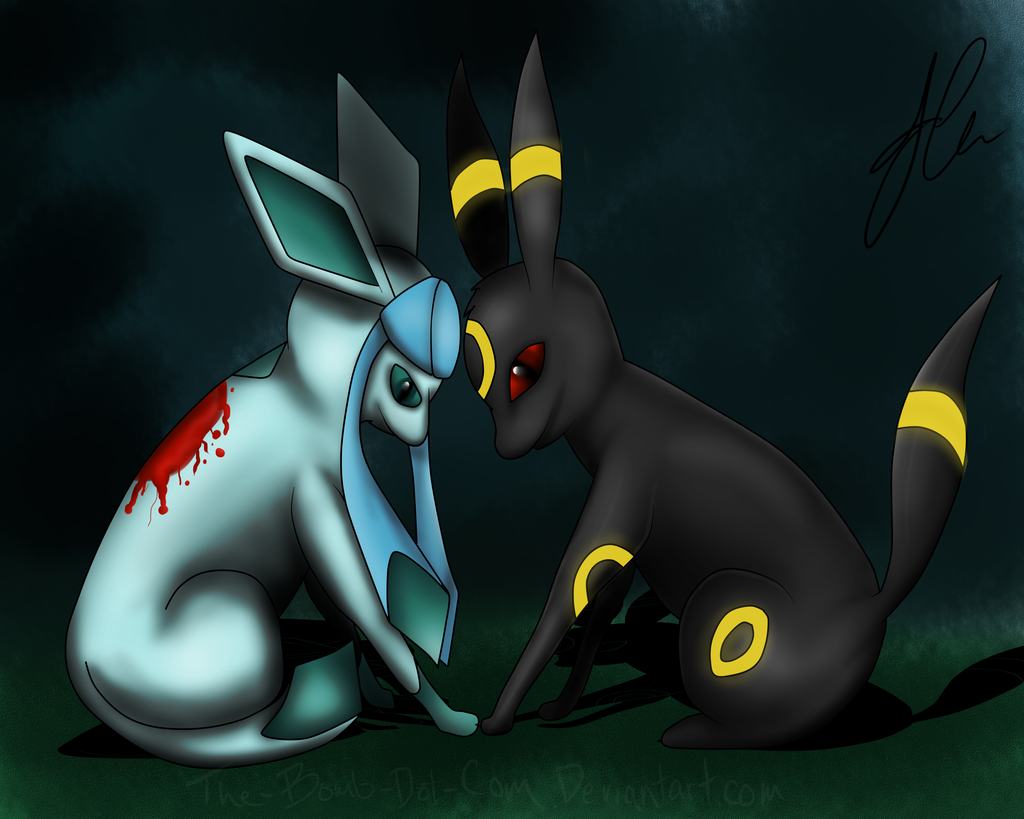 umbreon and glaceon love