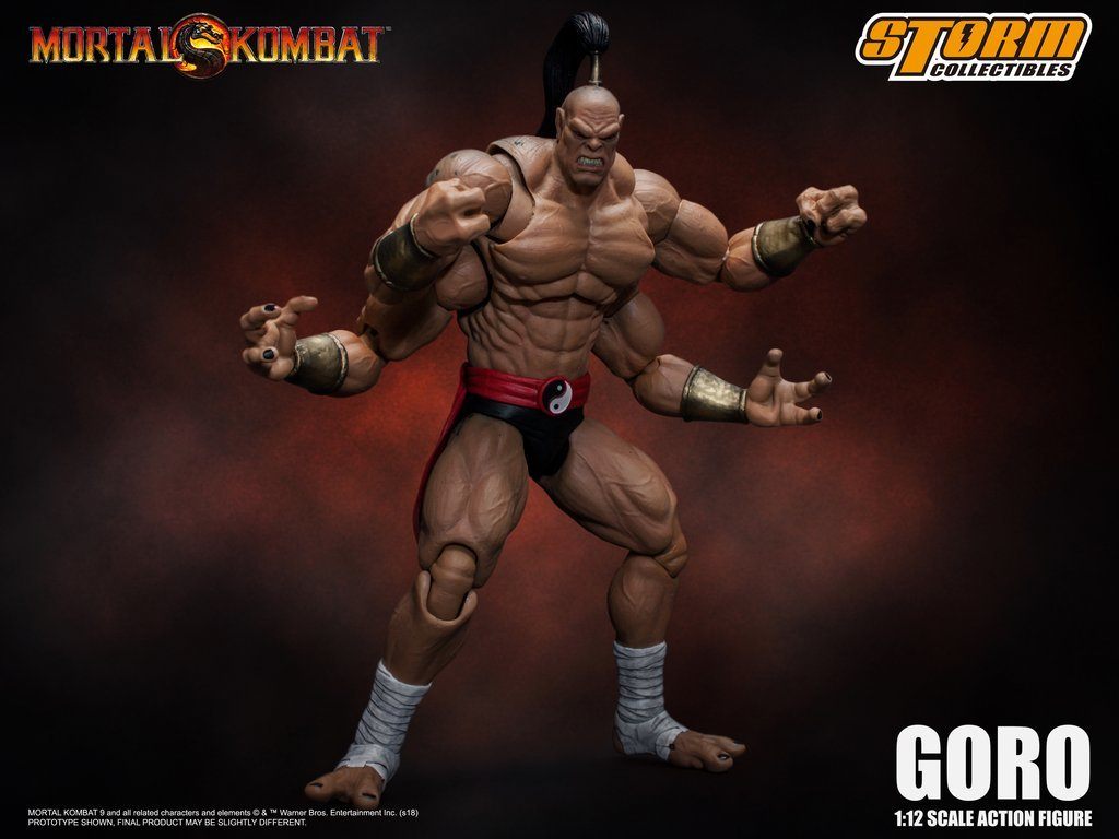 Mortal Kombat Baddie Goro Lands in October From Storm Collectibles