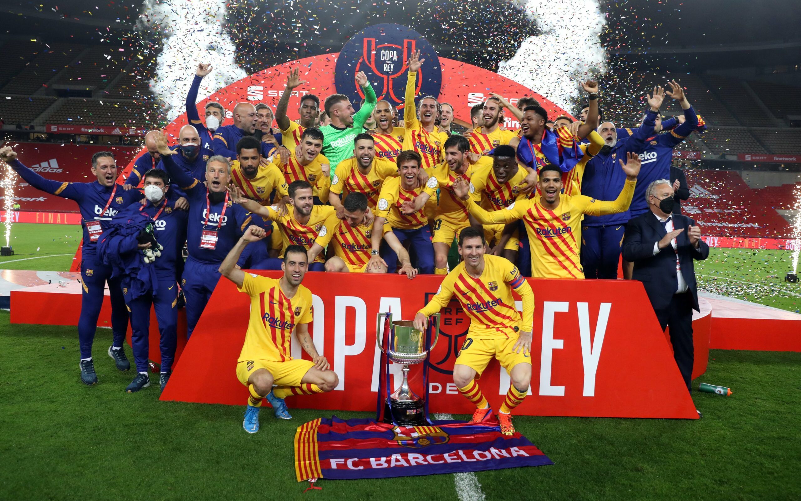 Барселона Кубок Испании 2021