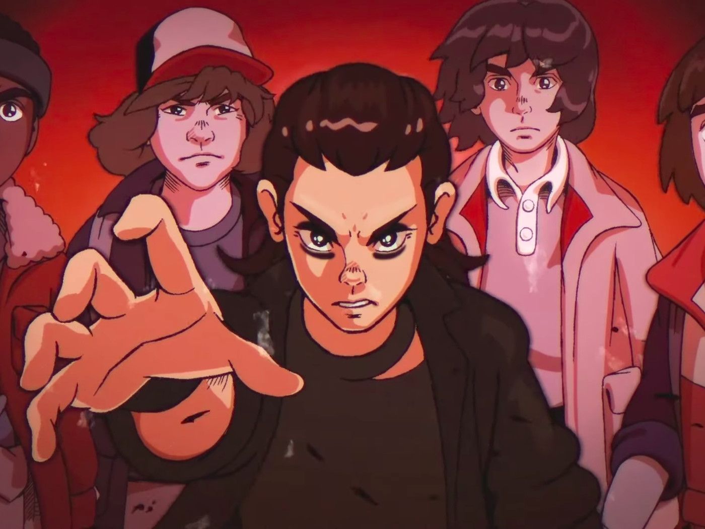 Stranger Things animated short imagines Netflix series as retro anime