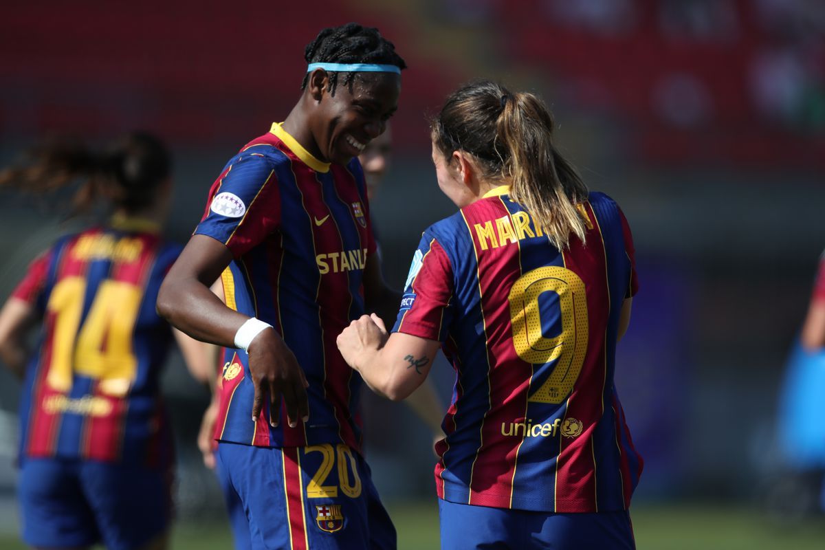 Barcelona Femeni Beat Man City In Champions League Quarter Final First Leg