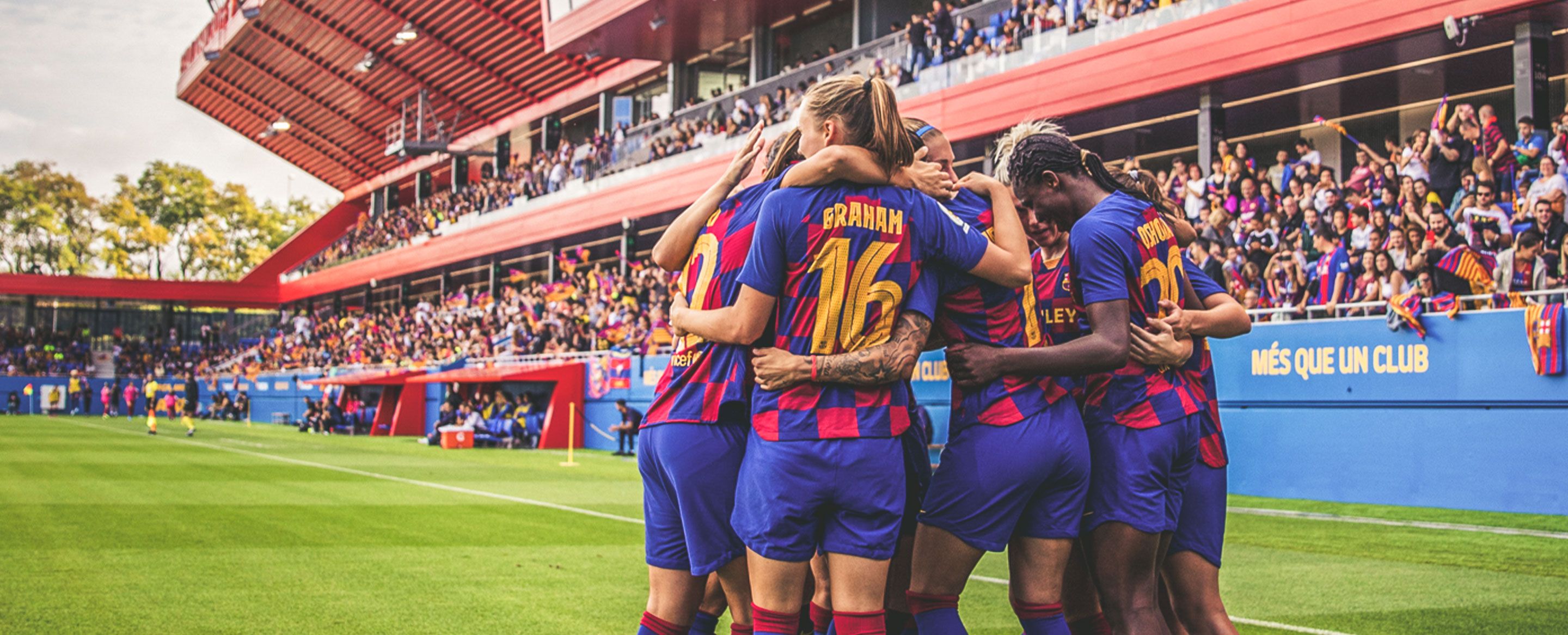 FC Barcelona Femeni Partnership.
