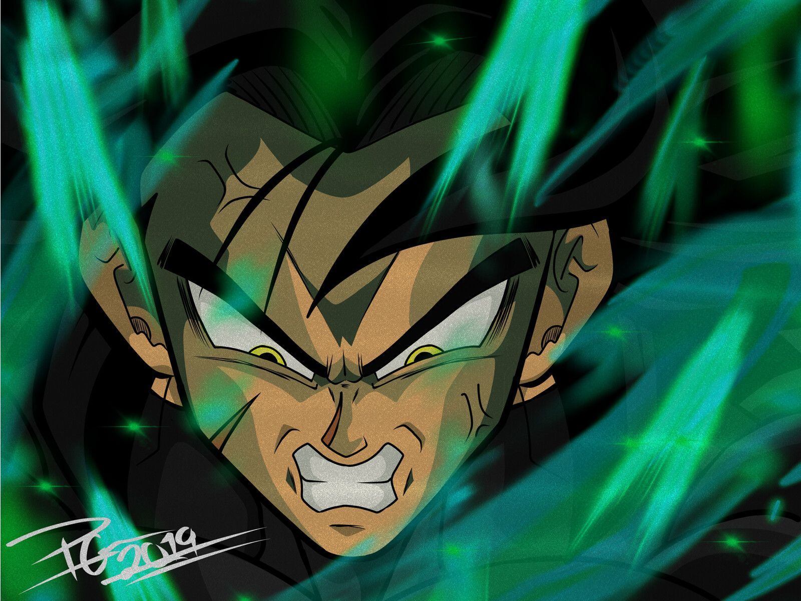 Yamoshi Powering Up (WRATH STATE), Paris Collins. Dragon ball art, Dragon ball image, Dragon ball super wallpaper