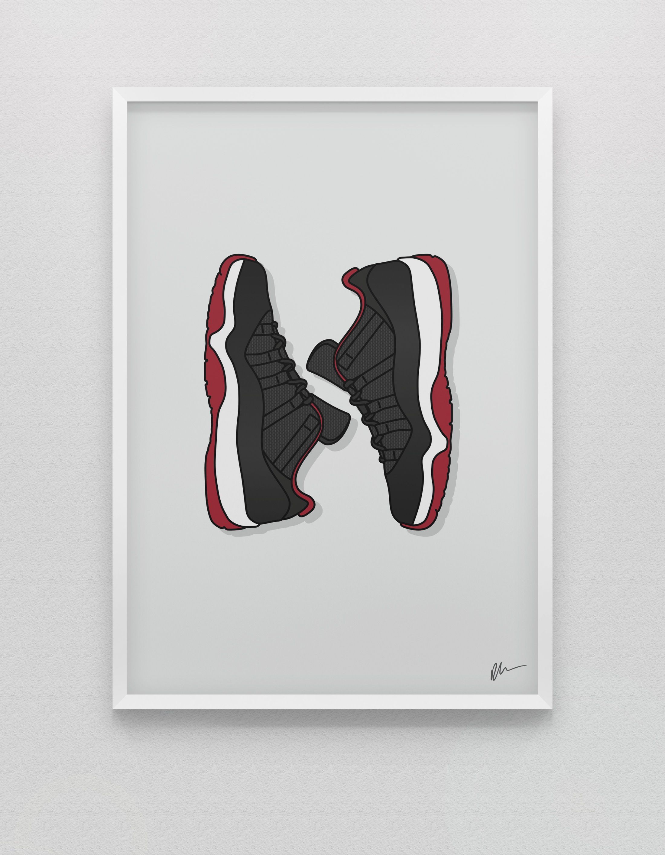 NEW Jordan 11 Low 'Bred'. Jordan painting, Cute patterns wallpaper, Jordan 11 wallpaper