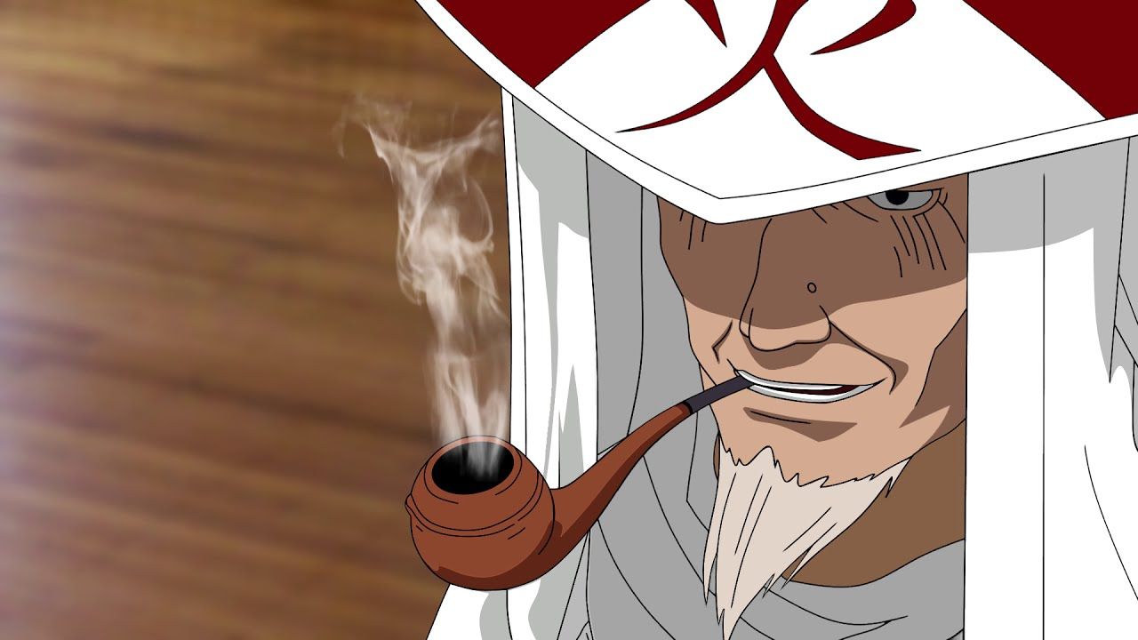 3rd Hokage smoking pipe Free HD Anime Live Wallpaper for PC