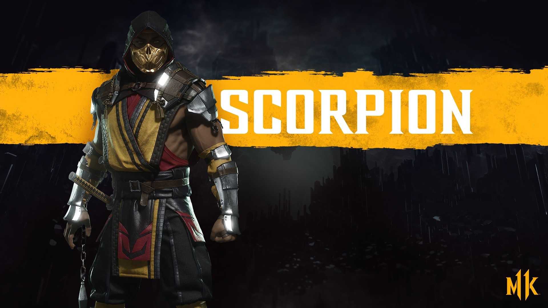 Mortal Kombat Scorpion Wallpaper Free HD Wallpaper