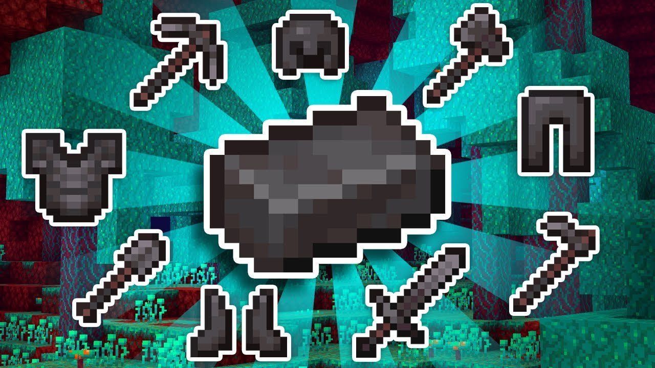 Minecraft's New Material, That Is Stronger Than Diamond But Is Tough To Find, Netherite #Microsoft, #Minecraft,. Minecraft, Minecraft party, Minecraft wallpaper