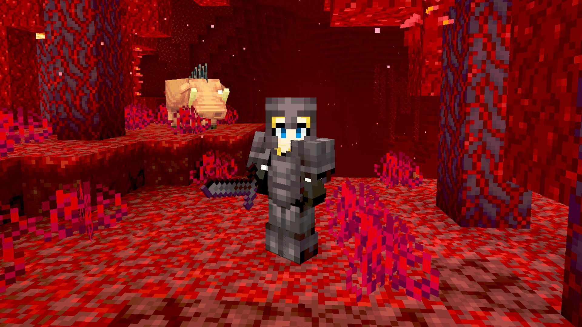 Minecraft Netherite Wallpapers Wallpaper Cave