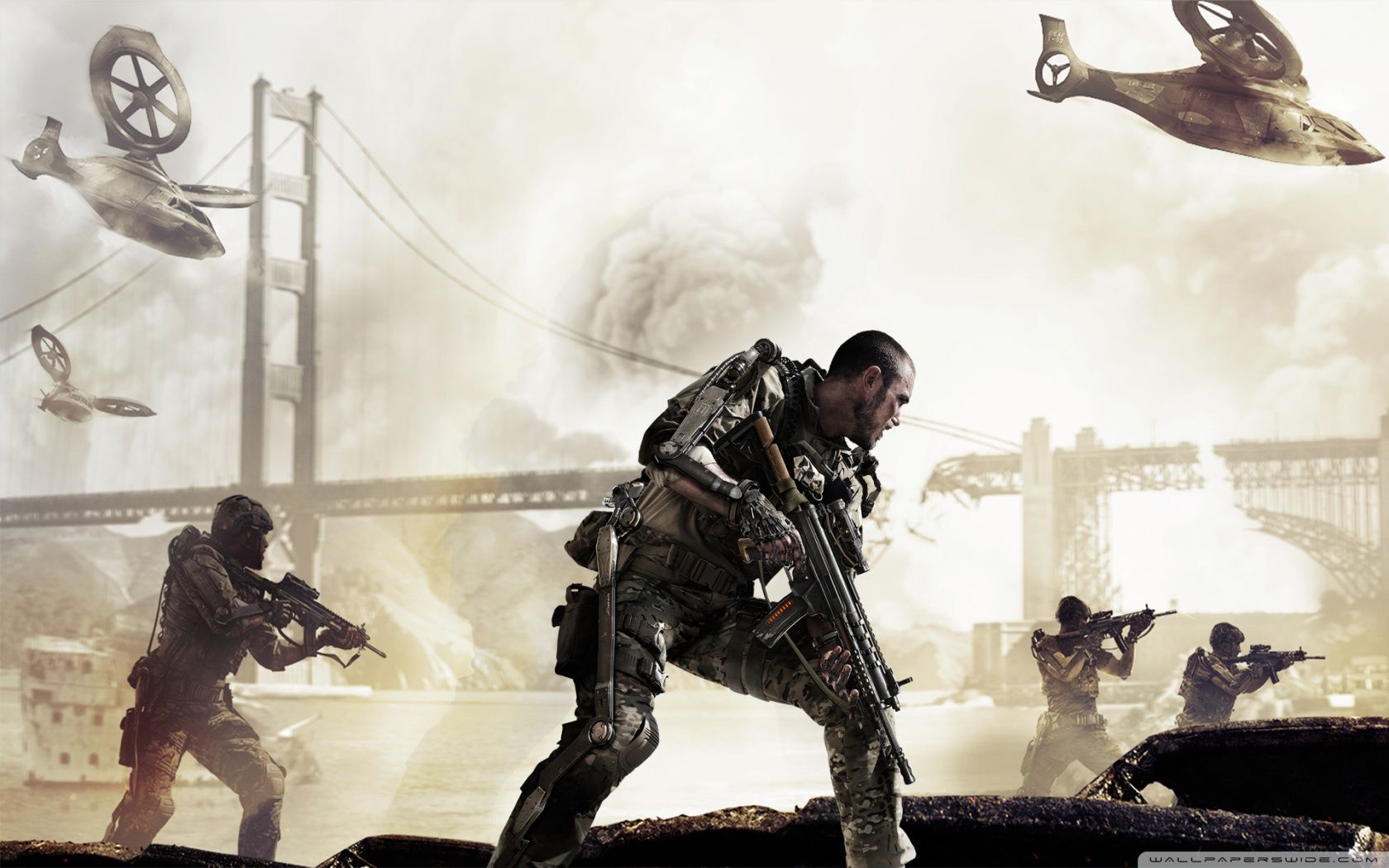 Download Wallpaper Call Of Duty Advanced Warfare 4k