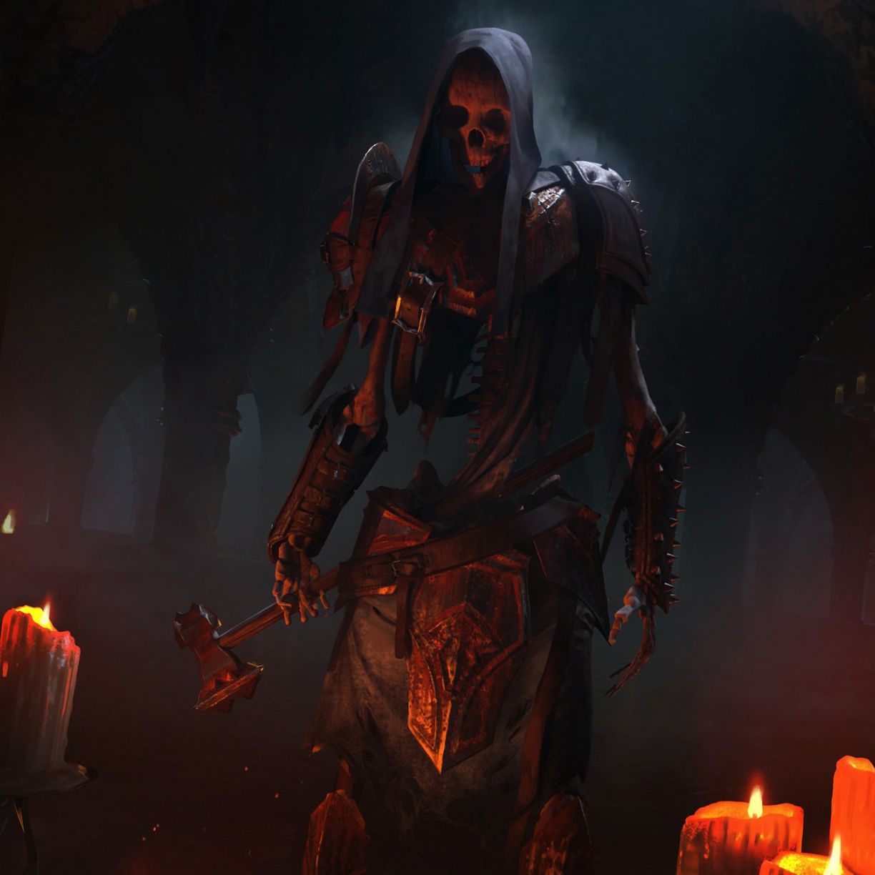 Desktop wallpaper ghost, skeleton, soldier, the elder scrolls: legends, HD image, picture, background, 7b39f5