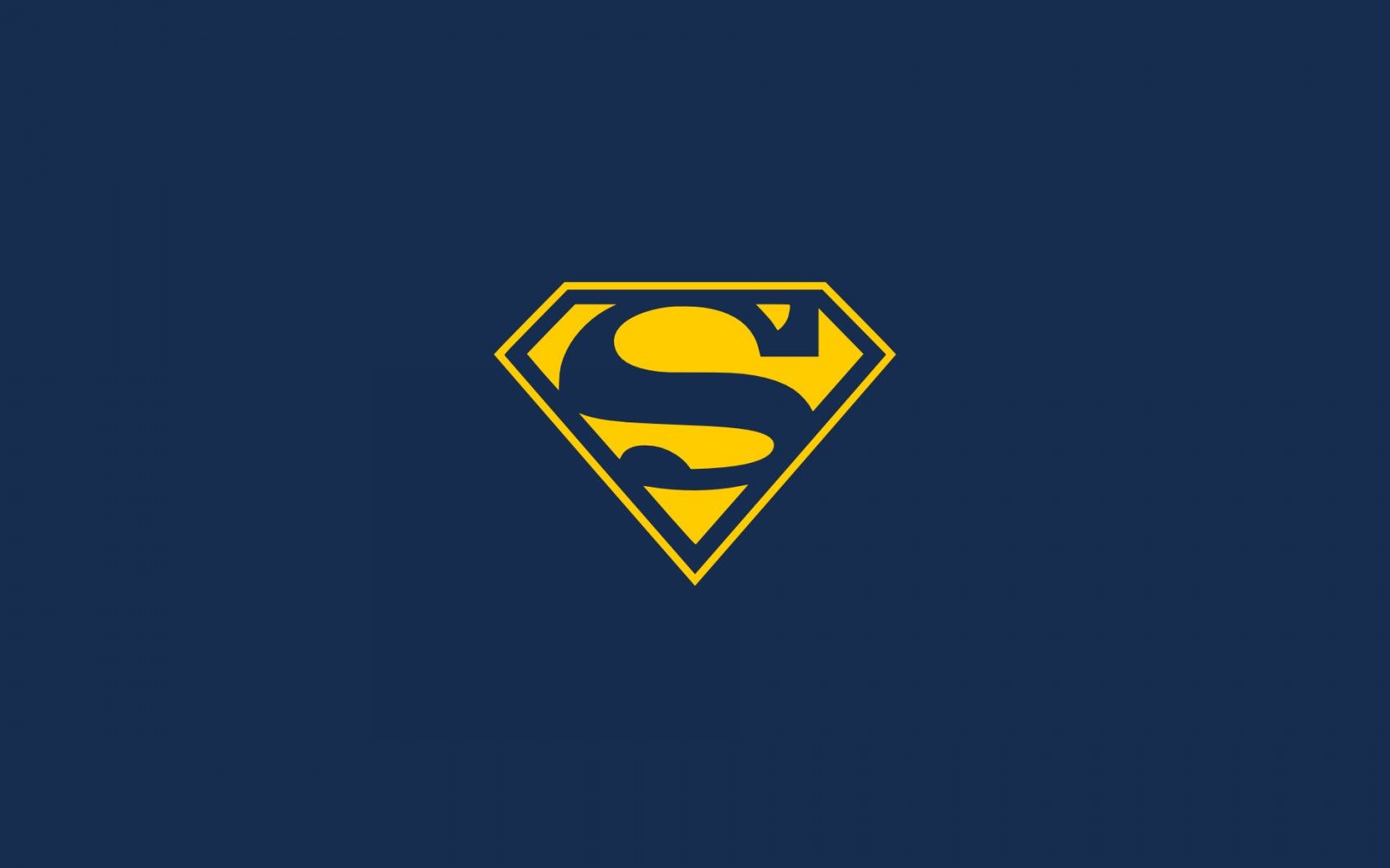 Minimalistic dc comics superman logos logo symbols wallpaper