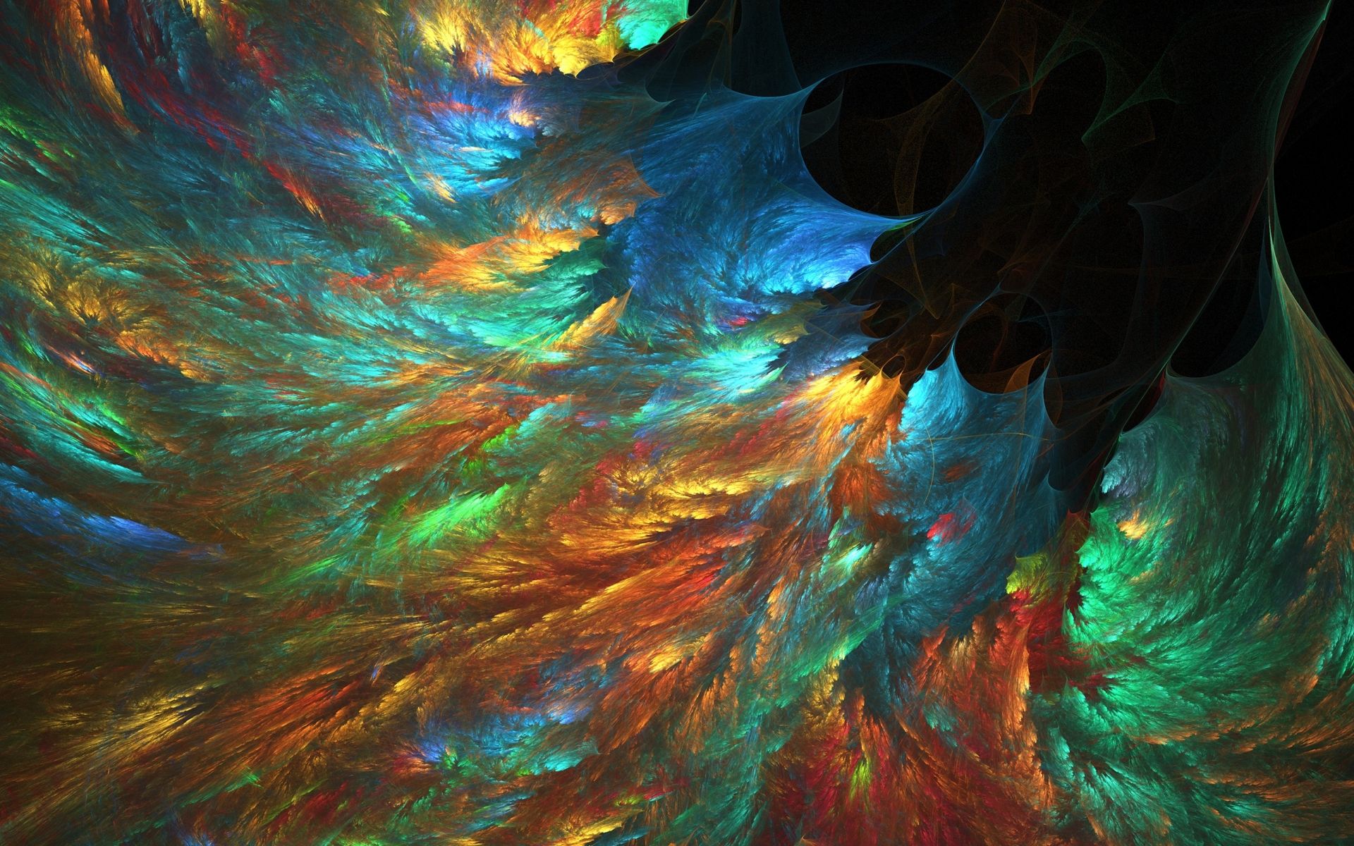 abstract, Fractal, Colors, Cg, Digital, Art, Artistic, Psychedelic, Bright Wallpaper HD / Desktop and Mobile Background