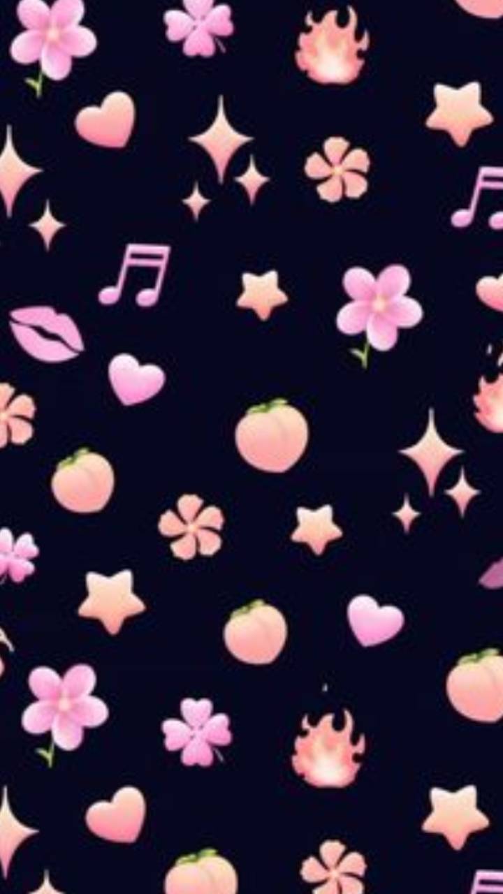 Download Peach Emojis Wallpaper HD By Lovely_nature_27. Wallpaper HD.Com