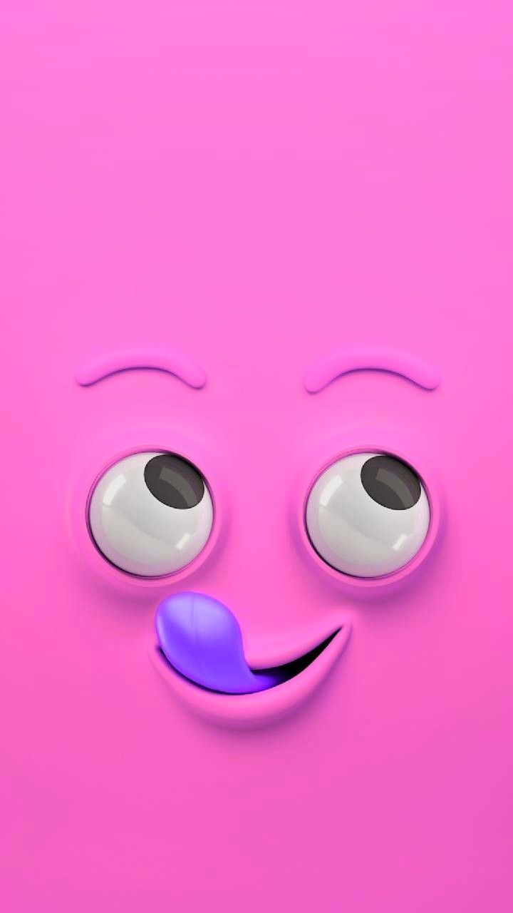 Pink Wallpaper Emoji