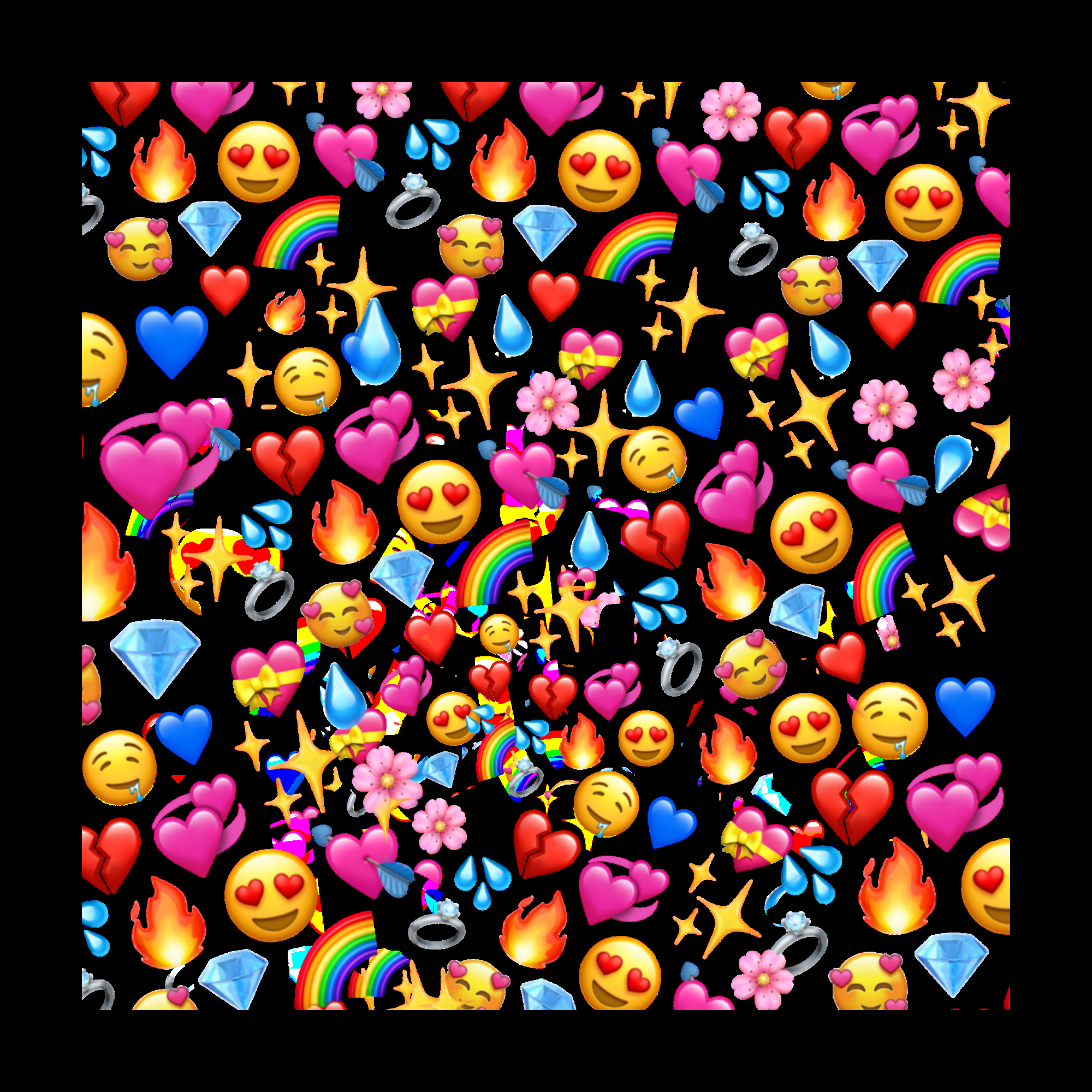Pink Emoji Wallpaper for Girls