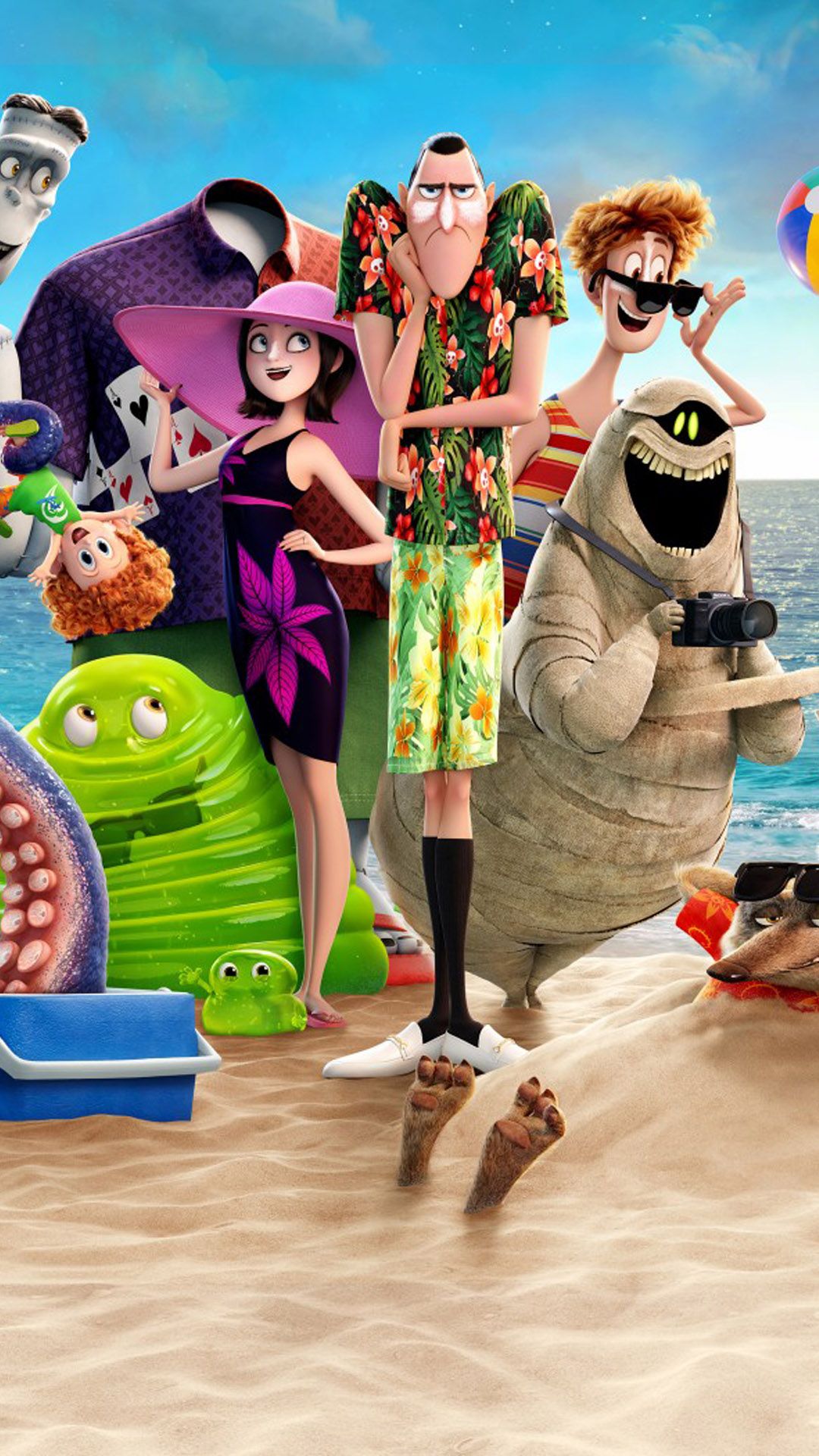 Hotel Transylvania 3 Summer Vacation 4K Ultra HD Mobile Wallpaper
