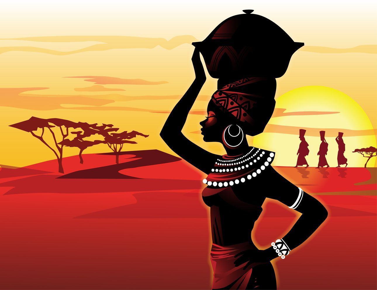 African Culture Wallpaper