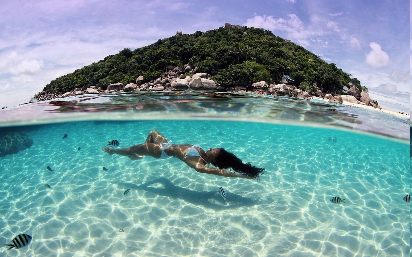 landscape, Nature, Tropical, Beach, Island, Sea, Underwater, Thailand, Summer Wallpaper HD / Desktop and Mobile Background