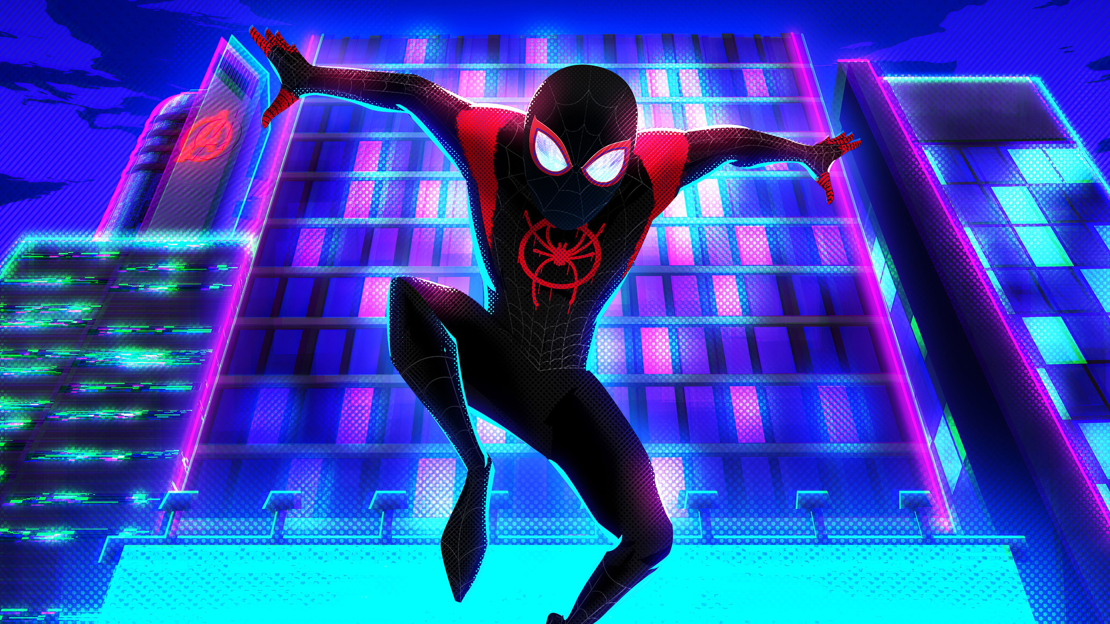 Spider-Man Neon 4K Wallpapers - Wallpaper Cave