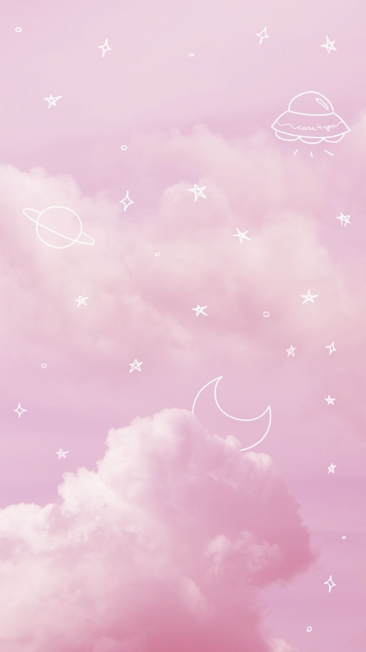 Pink Night sky