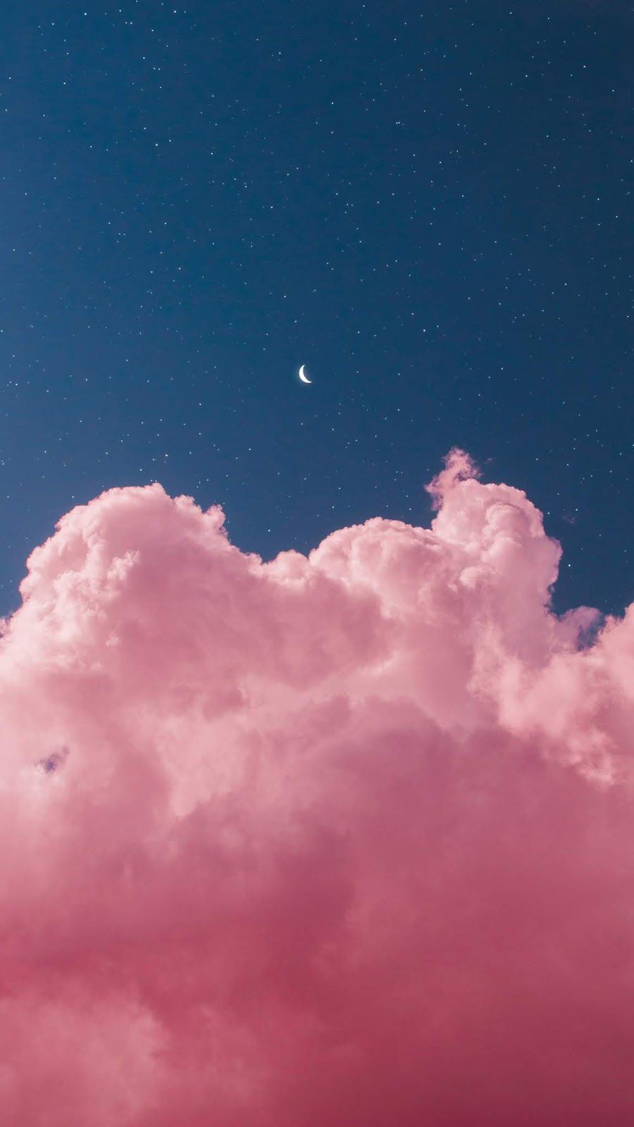 Night sky. Night sky wallpaper, iPhone wallpaper sky, Pink clouds wallpaper