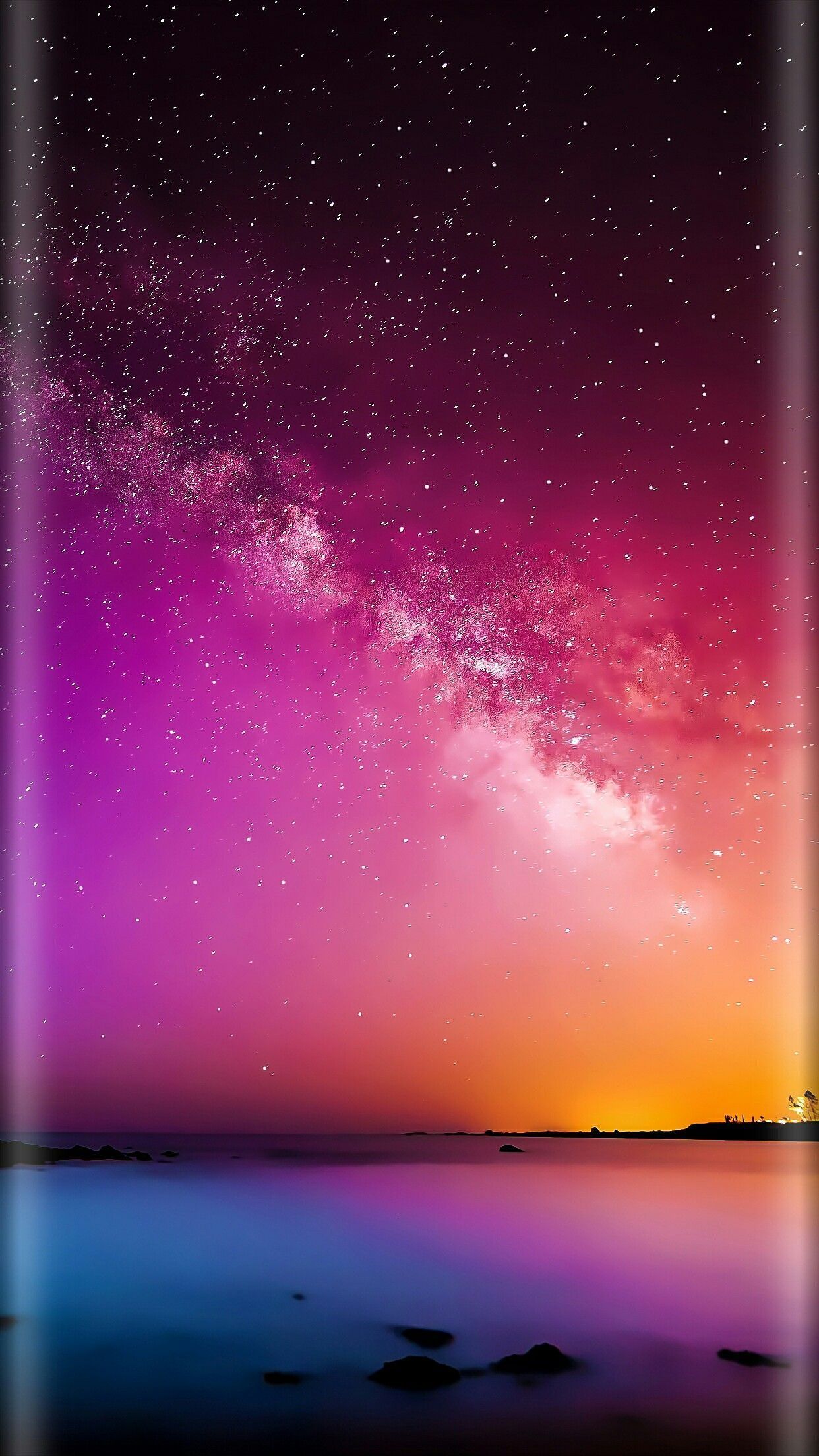 Colorful Night Sky Wallpaper Free Colorful Night Sky Background