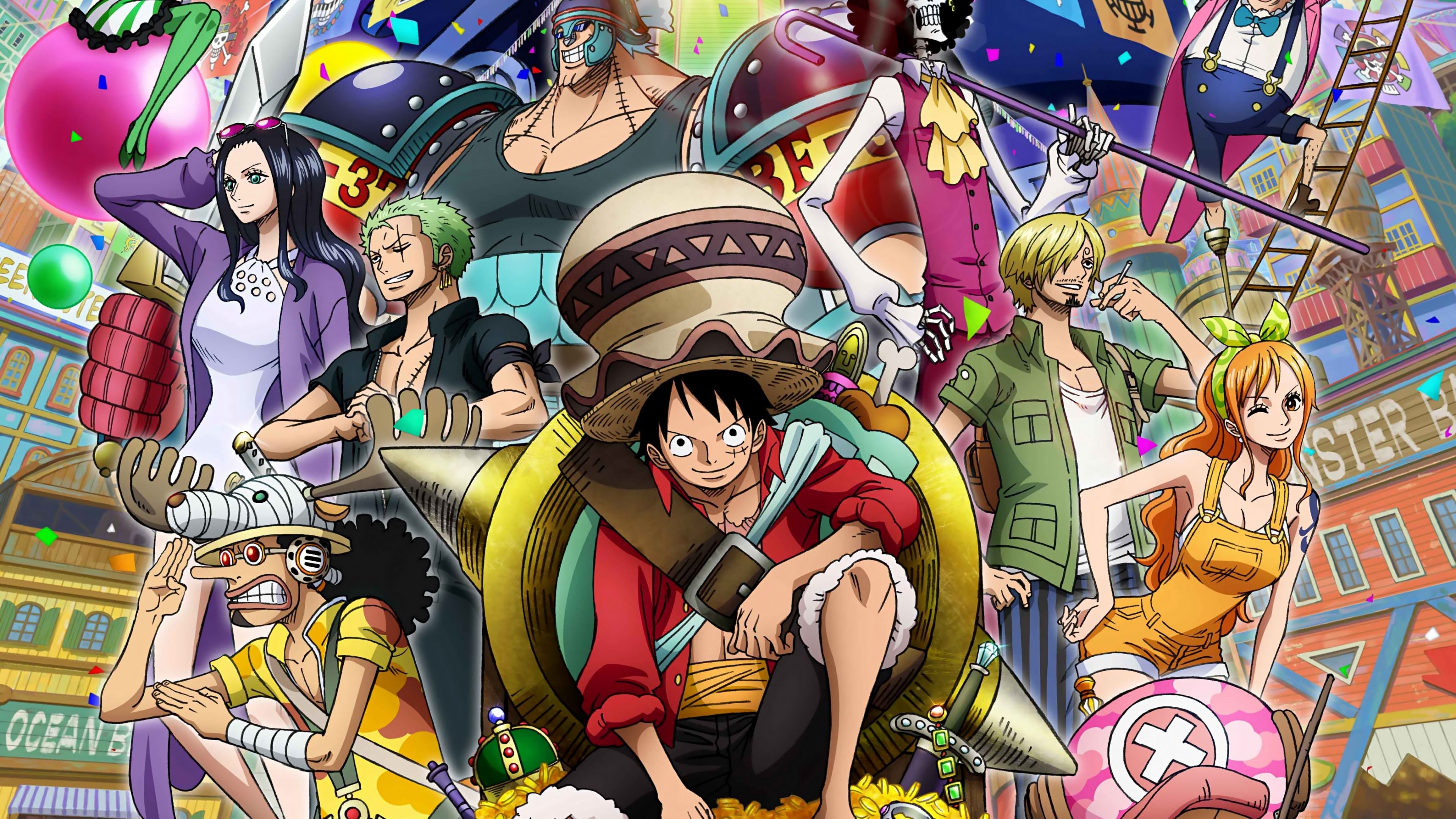 4K One Piece Pc Wallpapers - Wallpaper Cave
