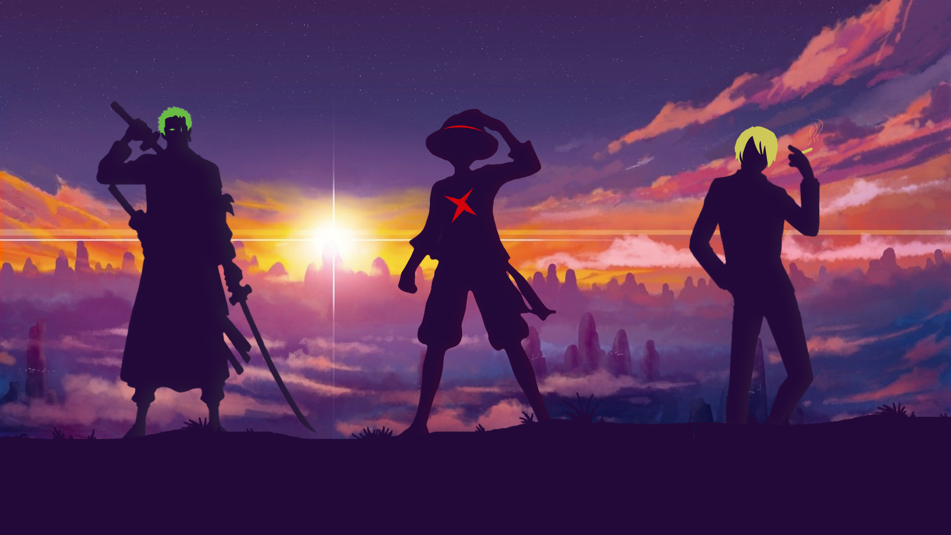 Monster Trio Wallpaper