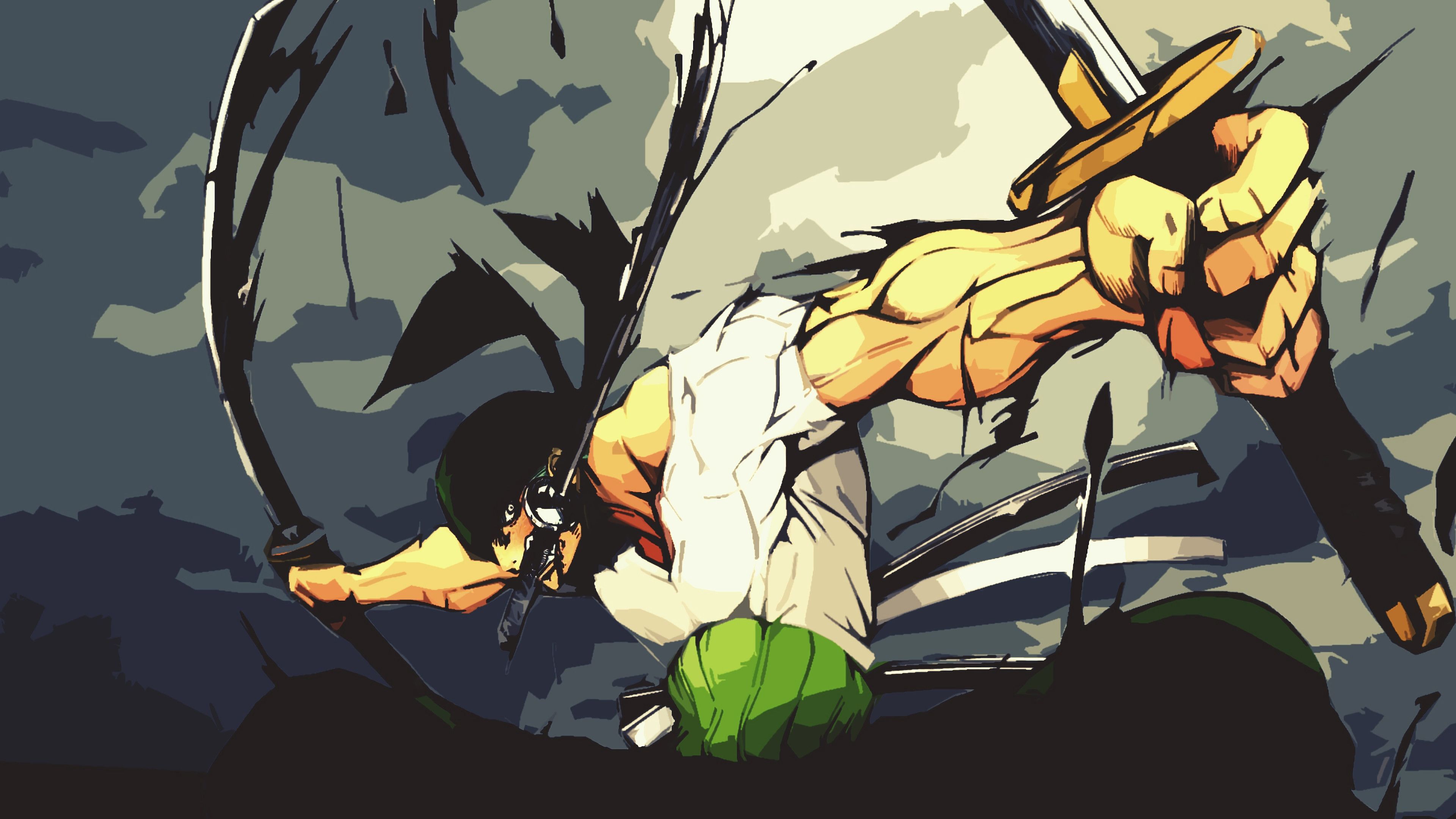 One Piece Roronoa Zoro Desktop Wallpaper - Anime Wallpaper 4K